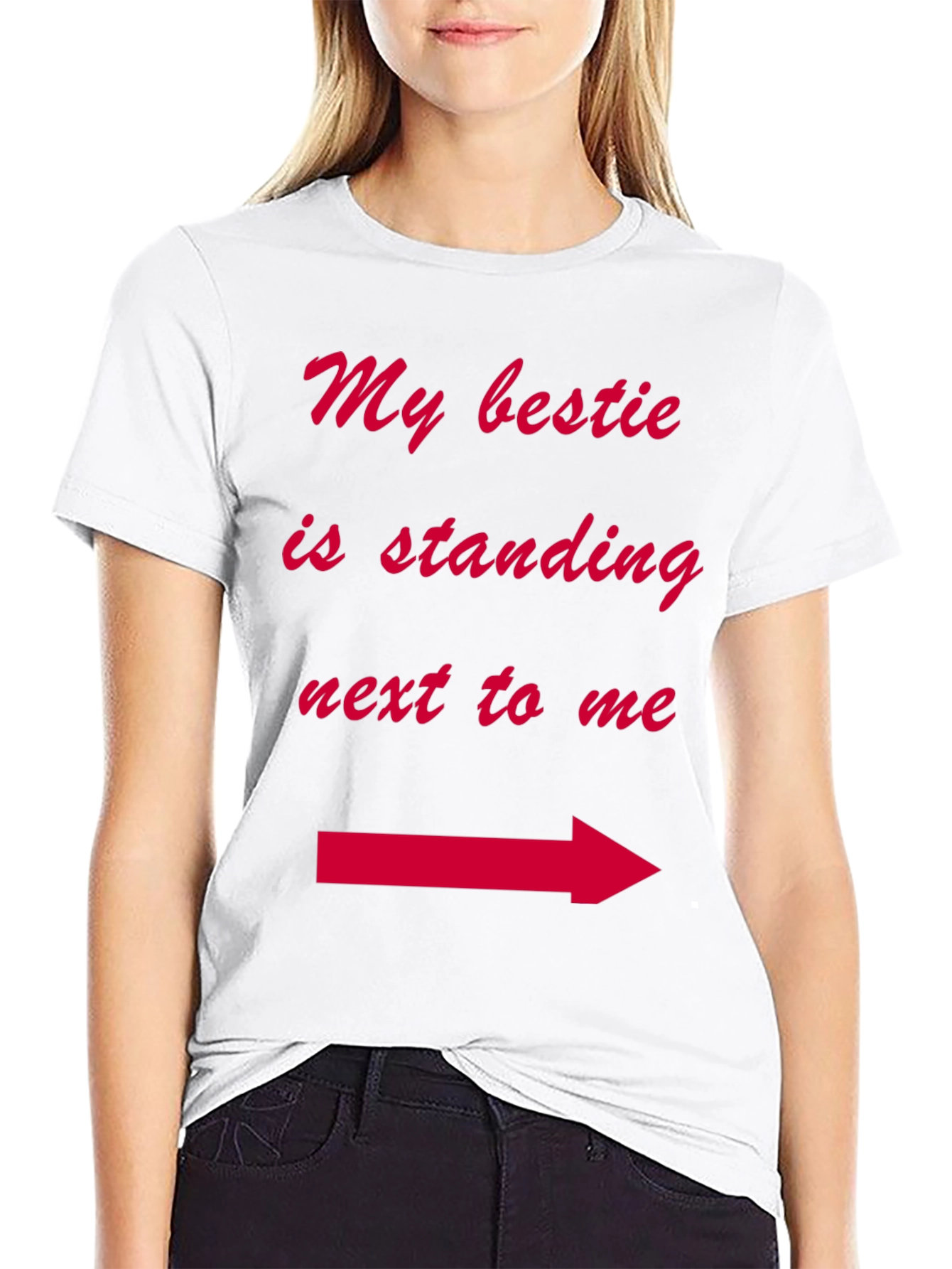 My Bestie T-Shirt Arrow Pointing Best Friend