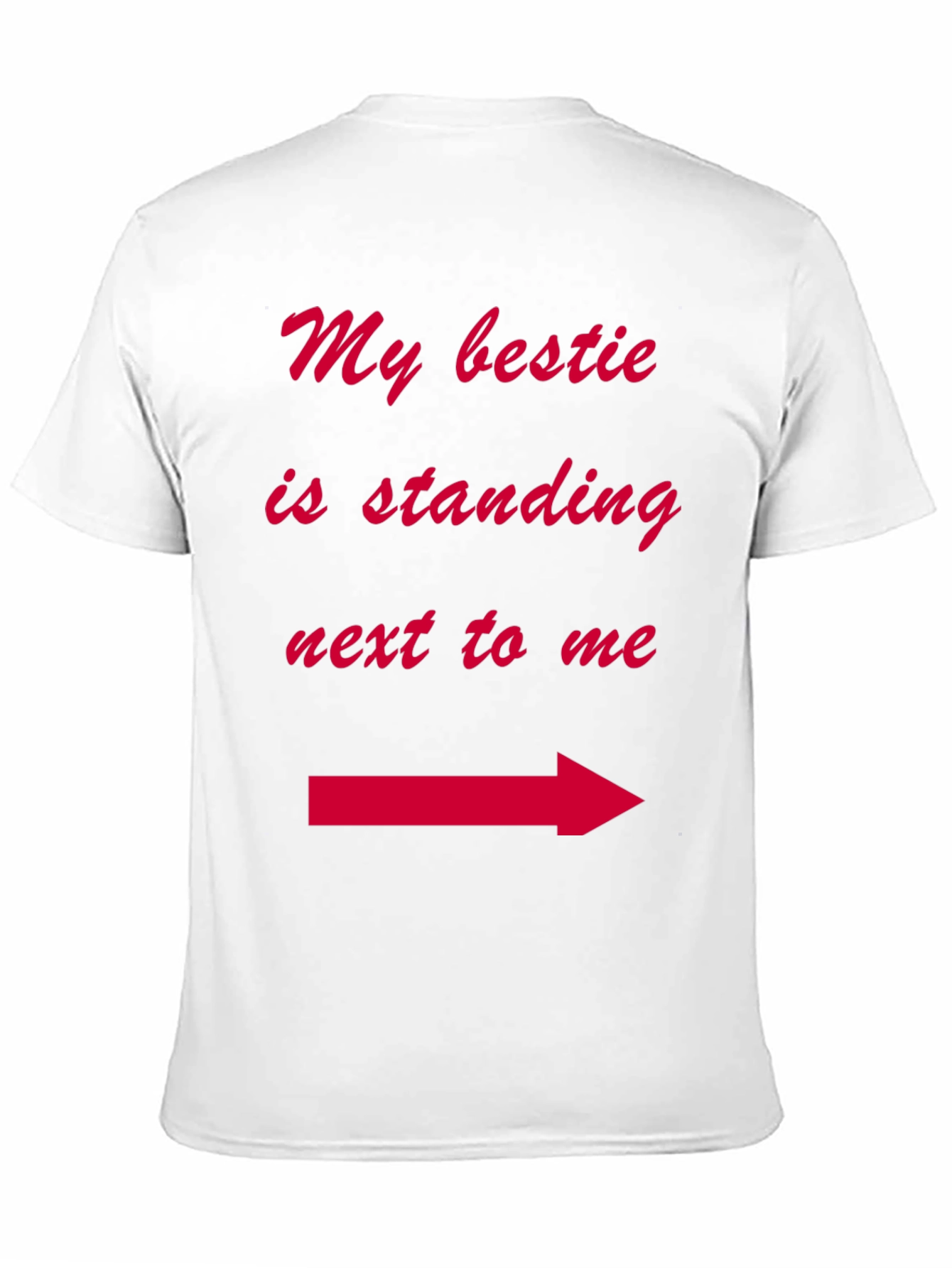 My Bestie T-Shirt Arrow Pointing Best Friend