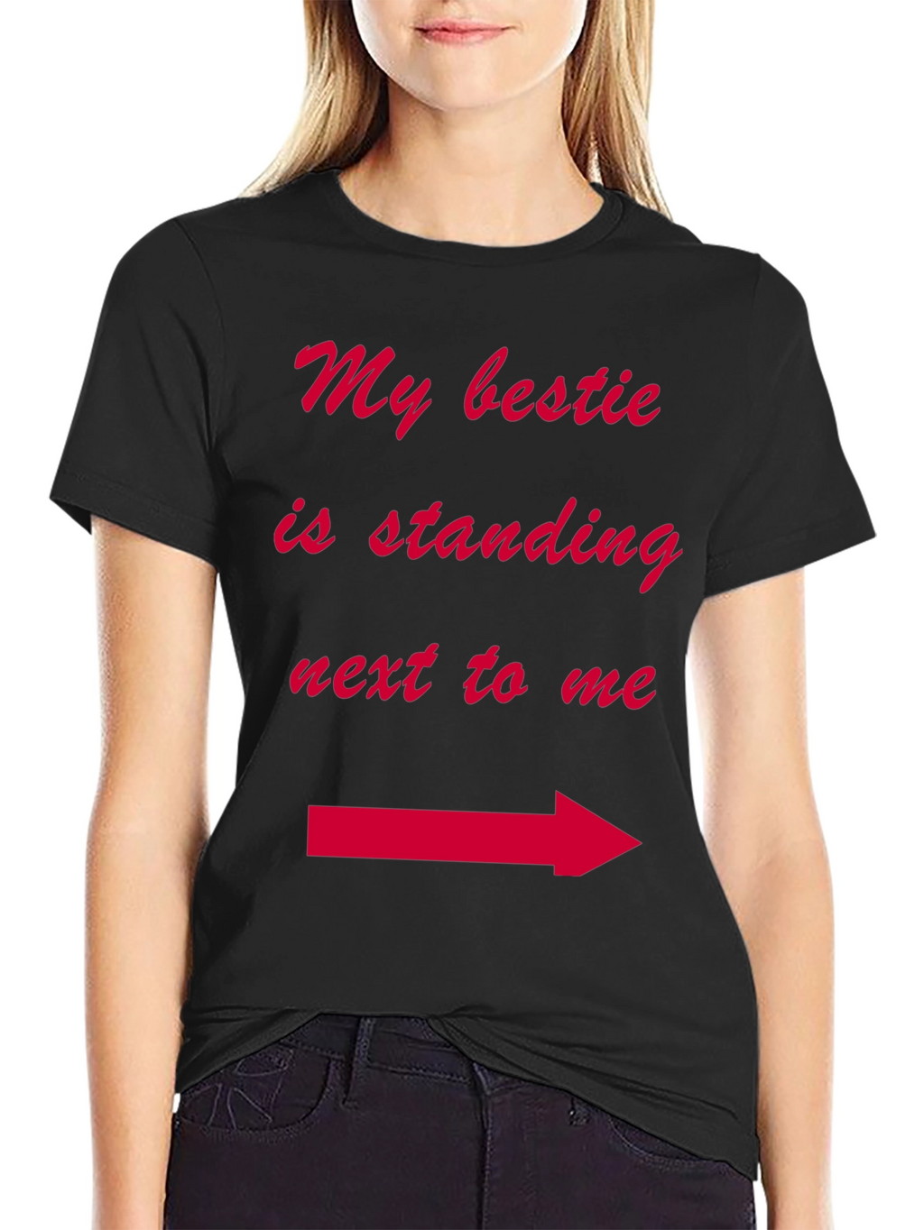My Bestie T-Shirt Arrow Pointing Best Friend