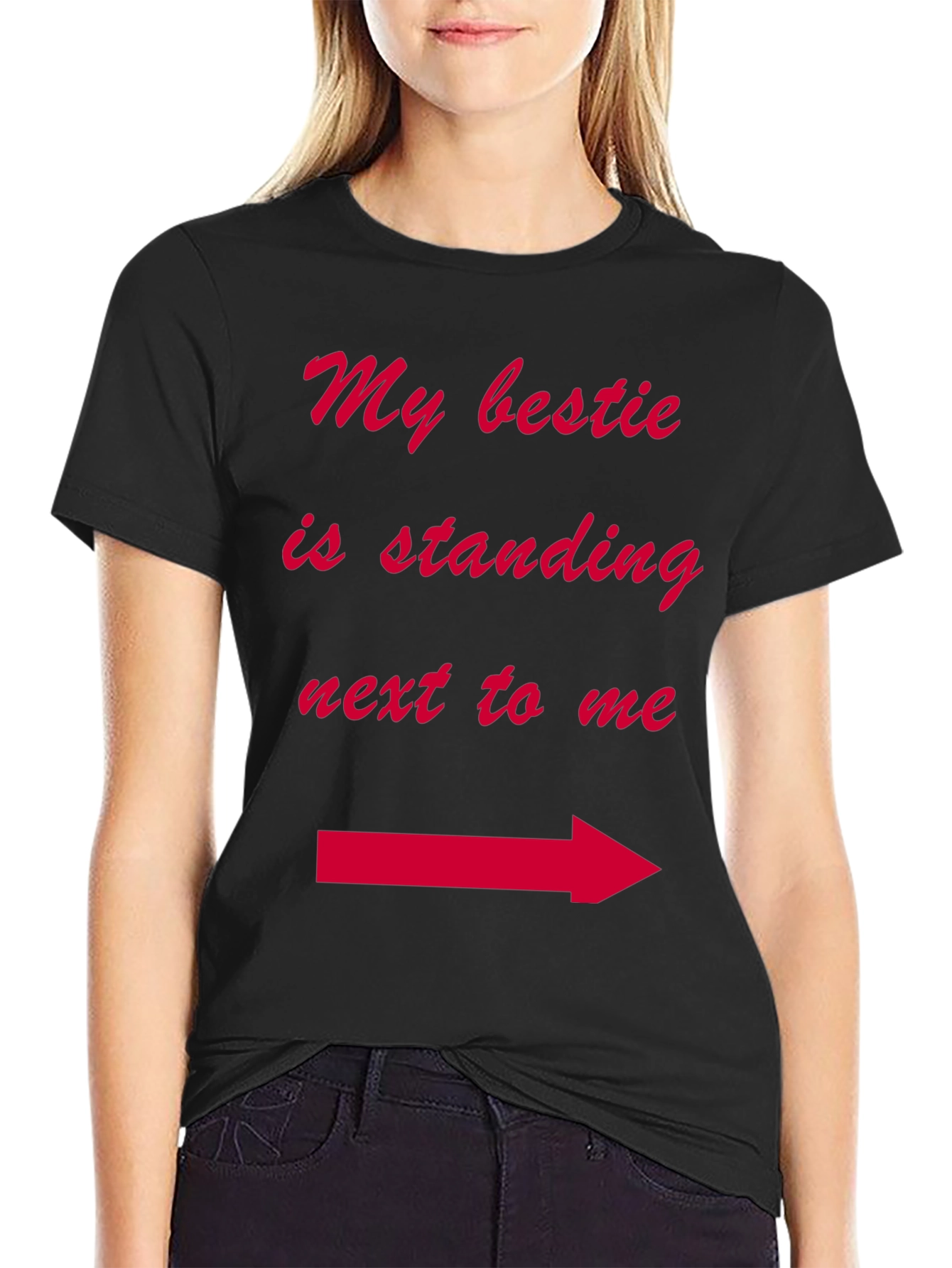 My Bestie T-Shirt Arrow Pointing Best Friend