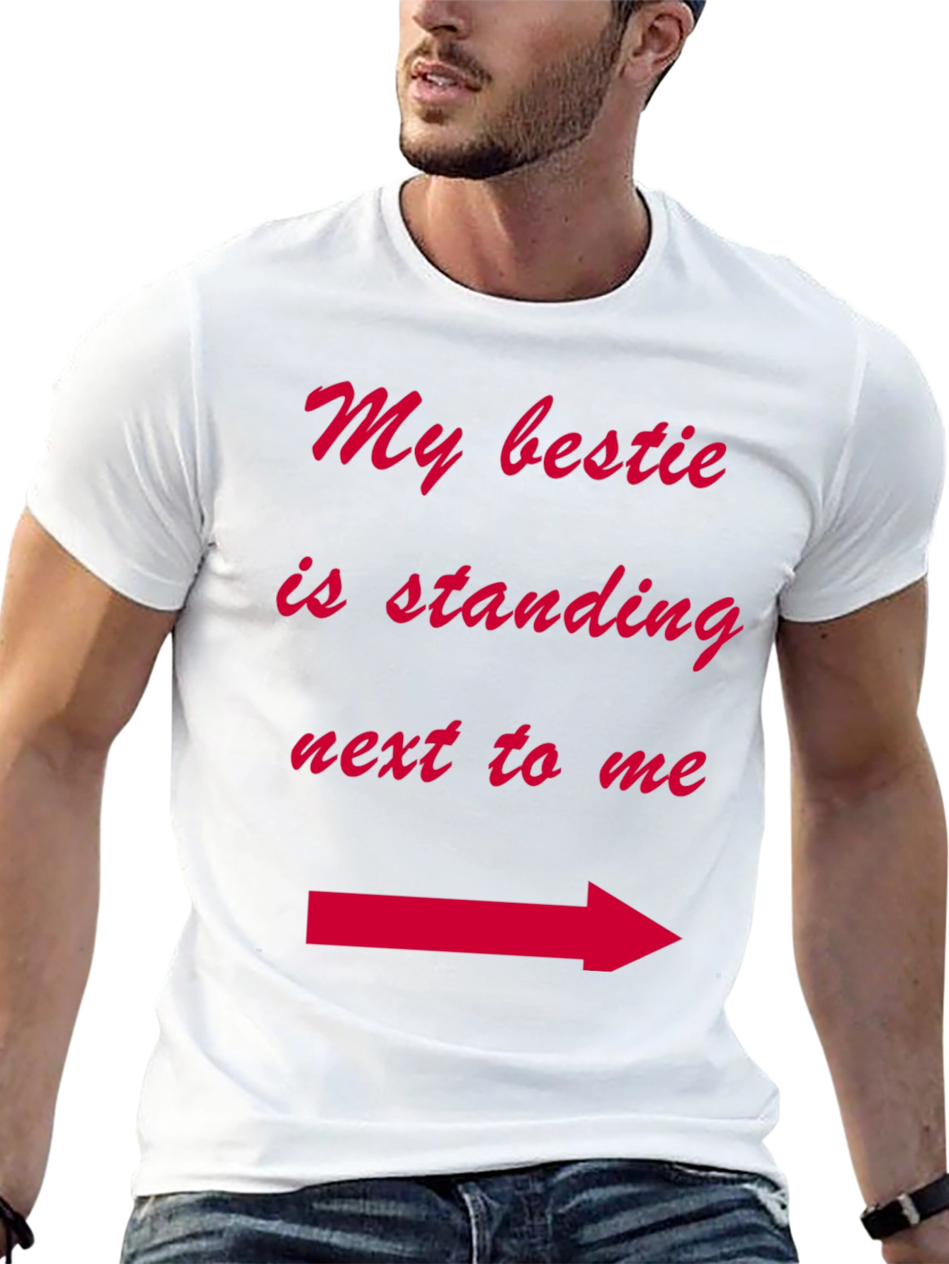 My Bestie T-Shirt Arrow Pointing Best Friend