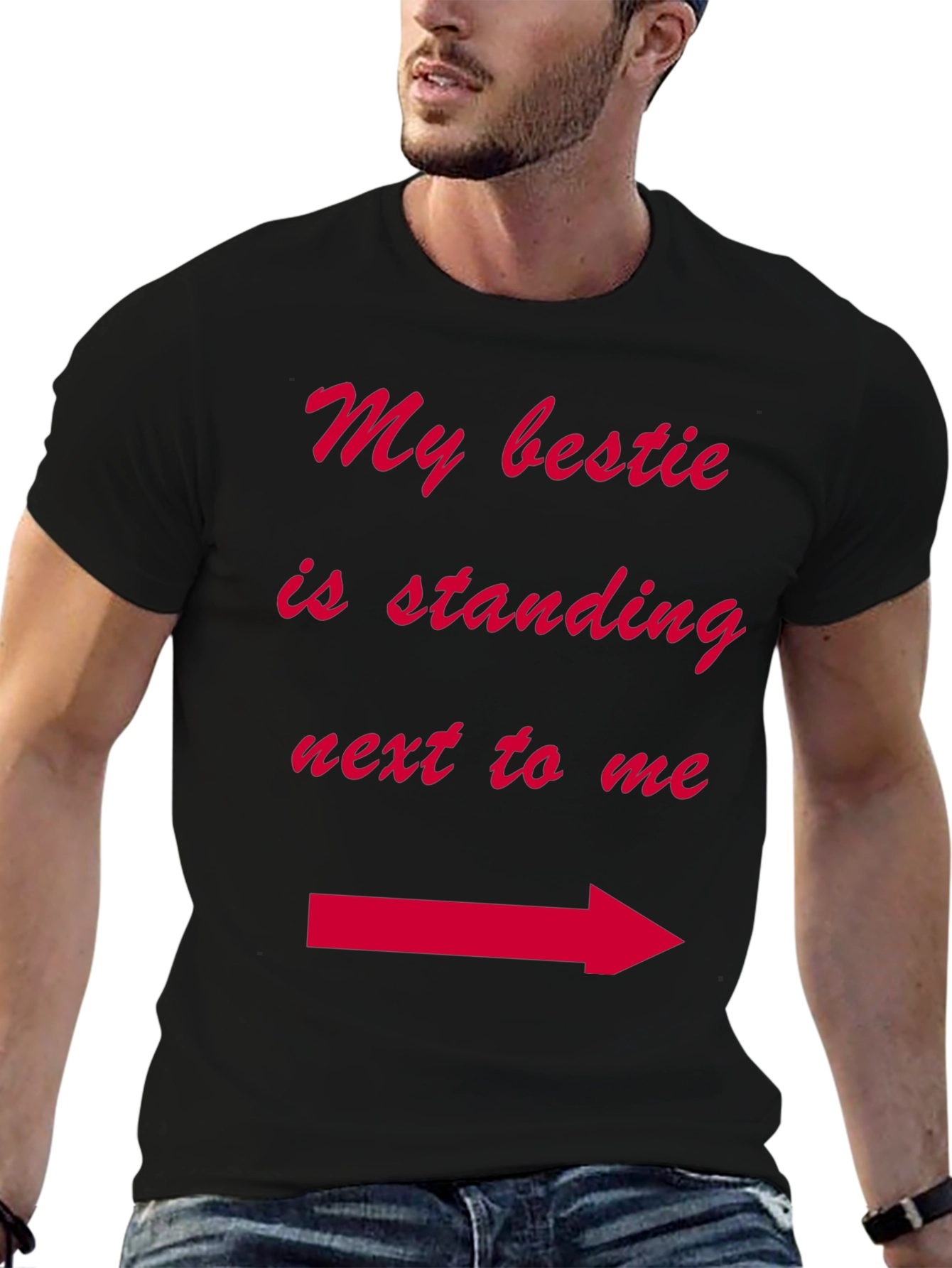 My Bestie T-Shirt Arrow Pointing Best Friend