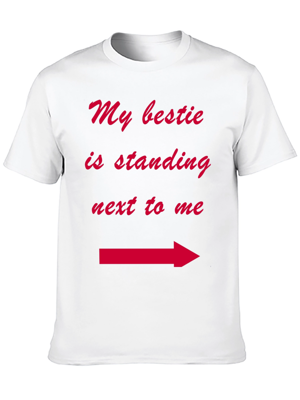 My Bestie T-Shirt Arrow Pointing Best Friend