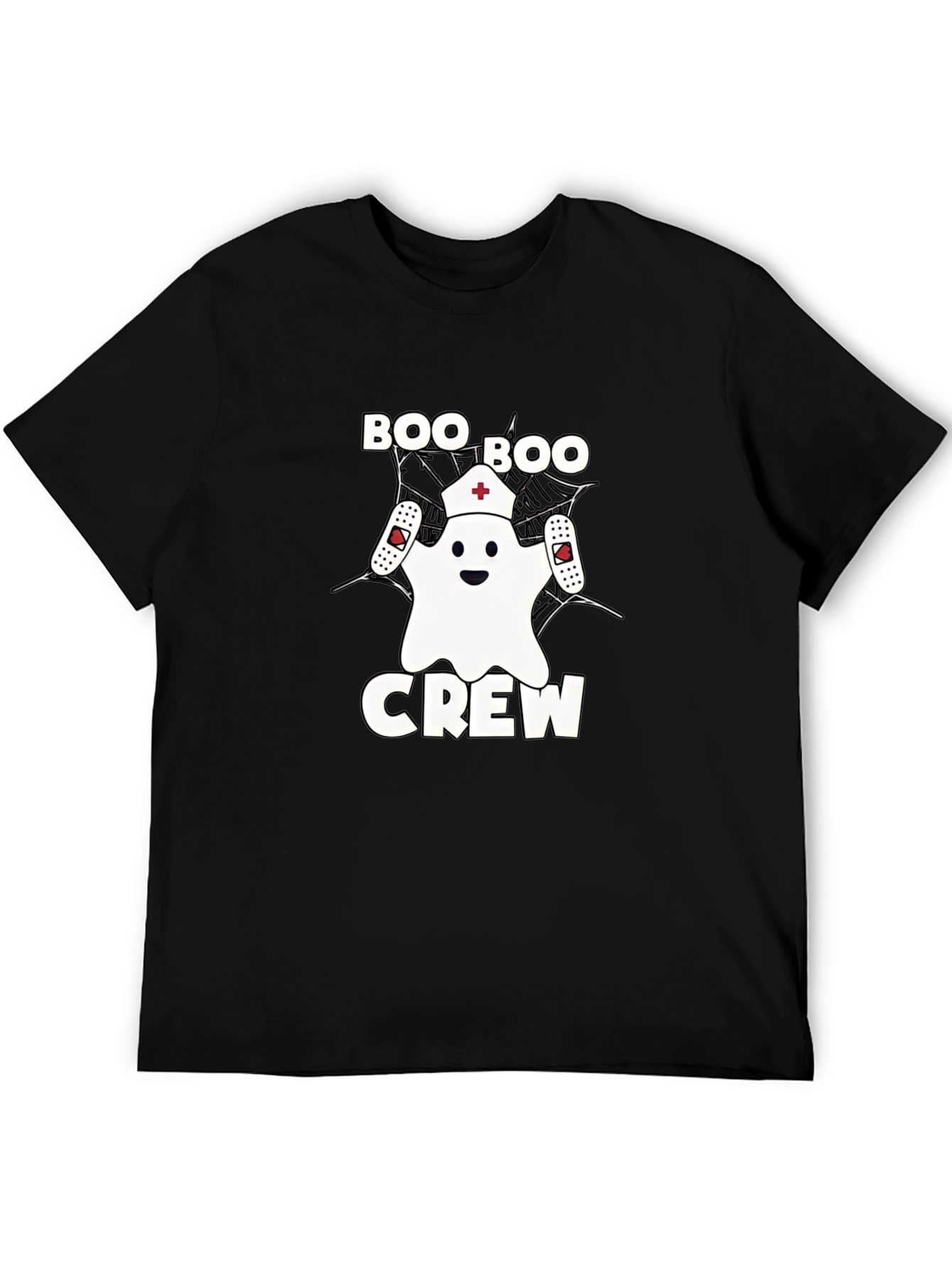 Boo Boo Crew Ghost Nurse Halloween T-Shirt