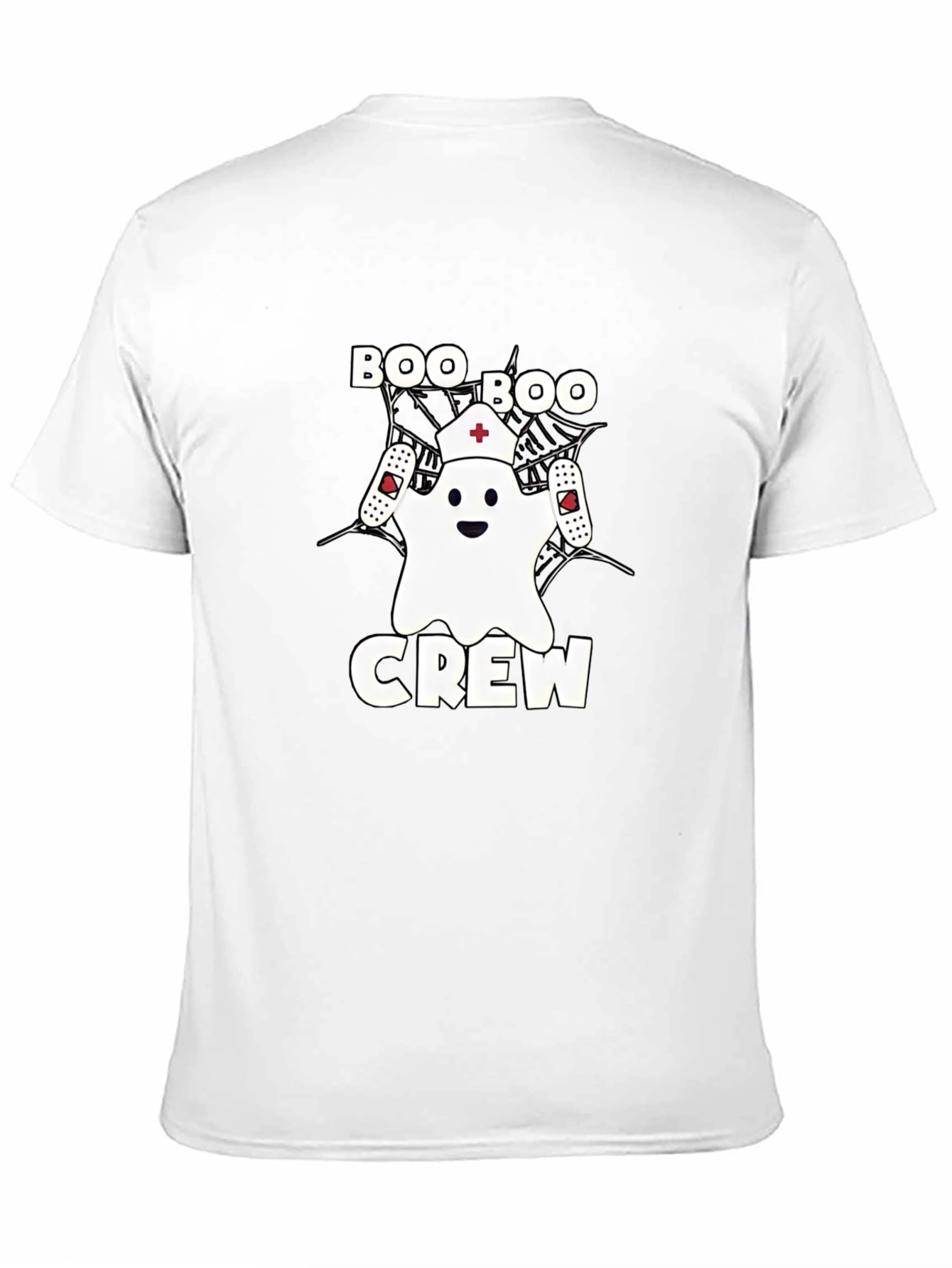 Boo Boo Crew Ghost Nurse Halloween T-Shirt