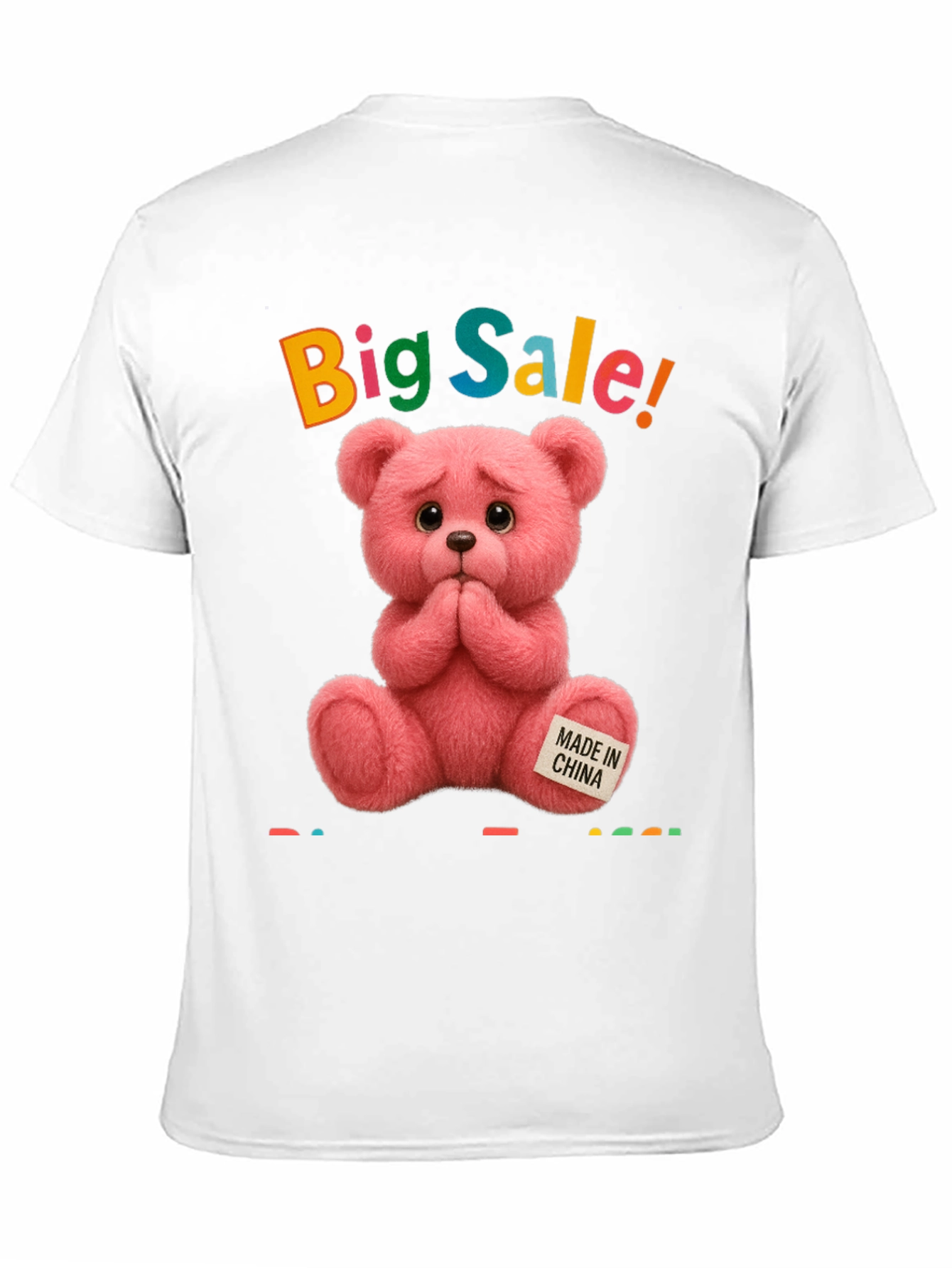 Big Sale Pink Teddy Bear T-Shirt