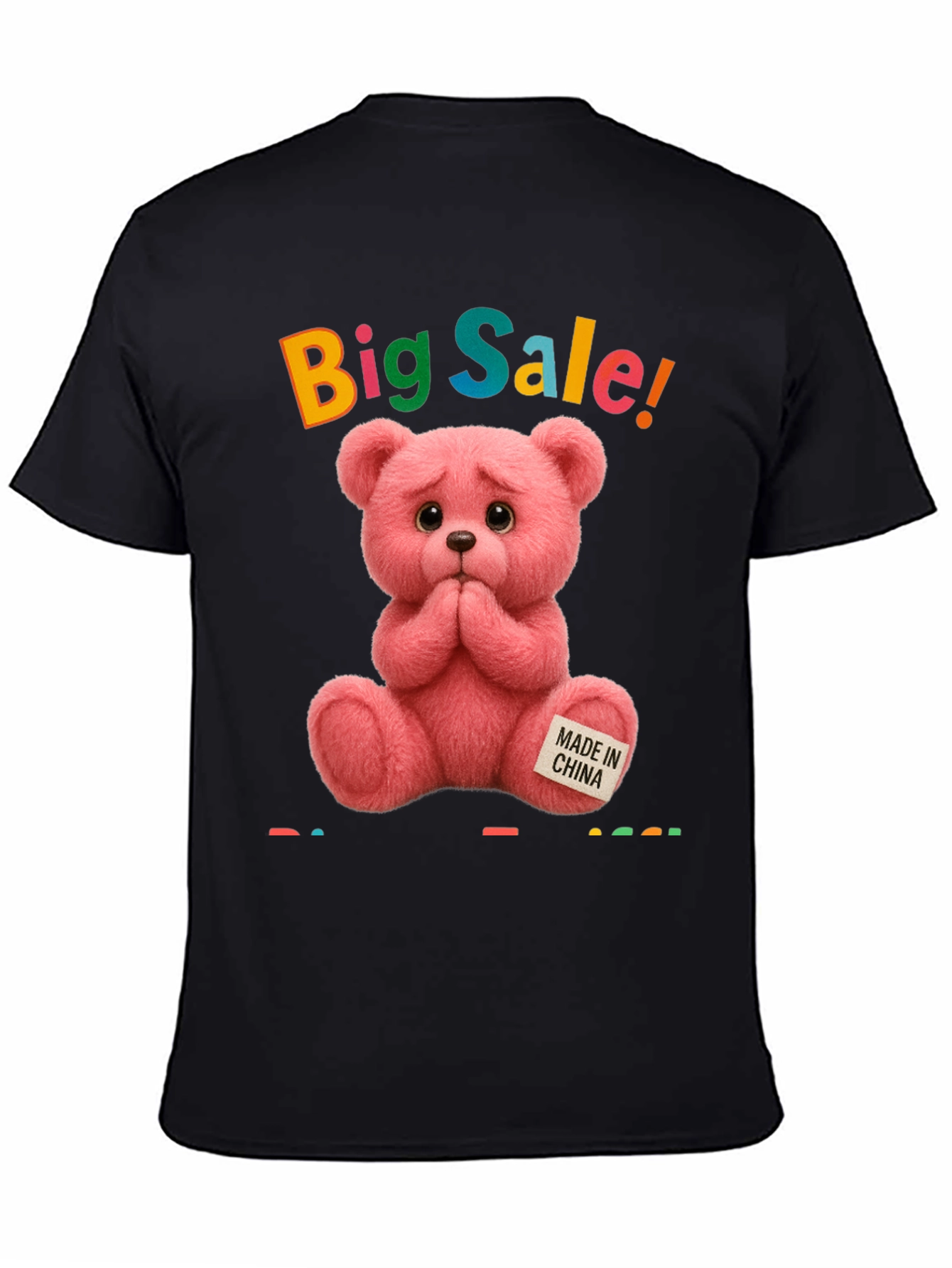Big Sale Pink Teddy Bear T-Shirt