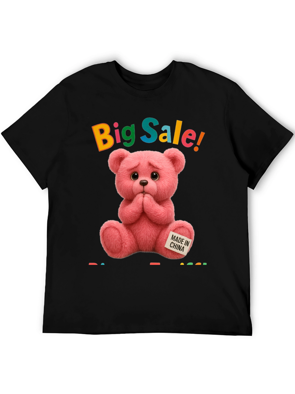 Big Sale Pink Teddy Bear T-Shirt