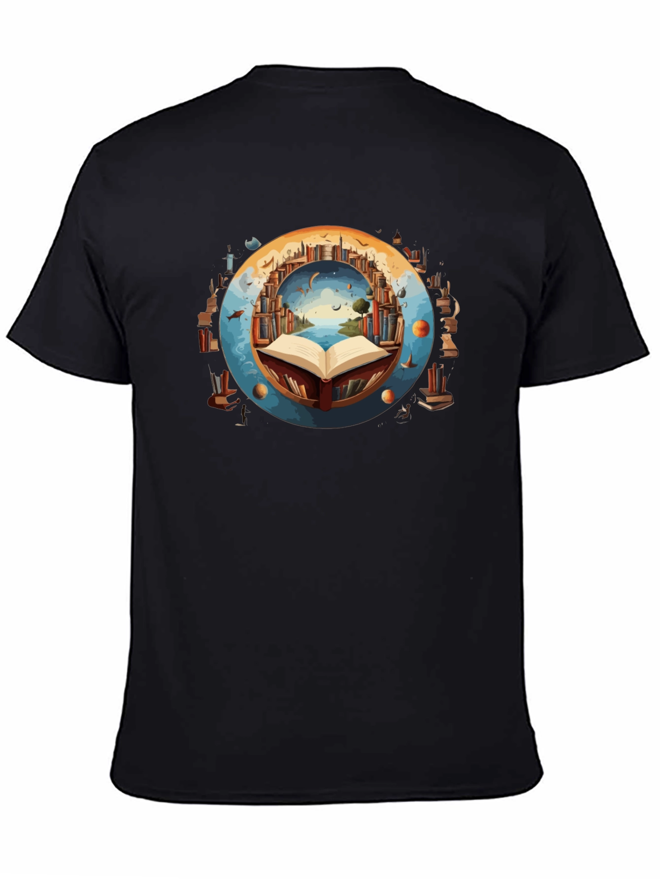 Book Lover T-Shirt - Literary Worlds