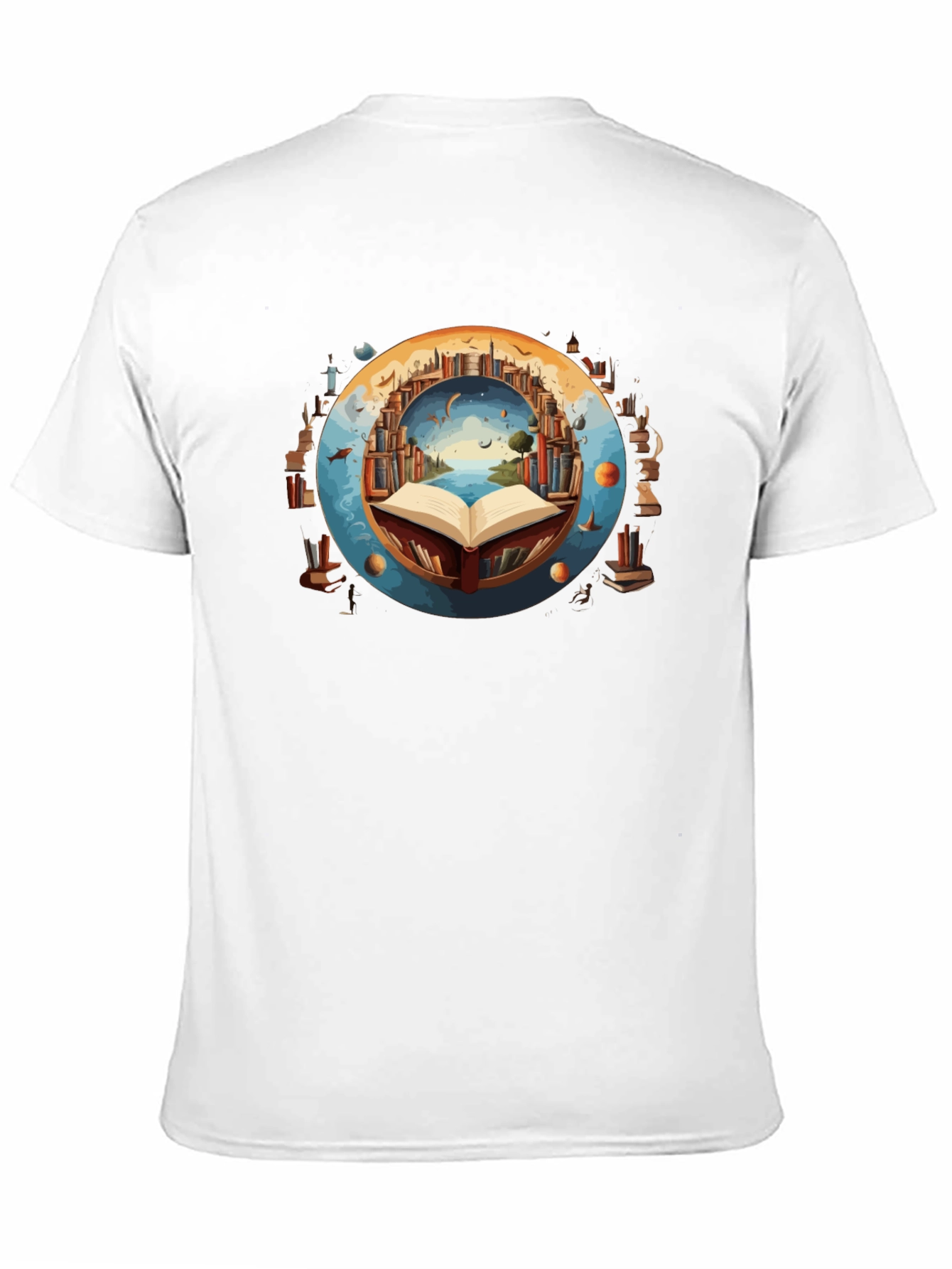 Book Lover T-Shirt - Literary Worlds