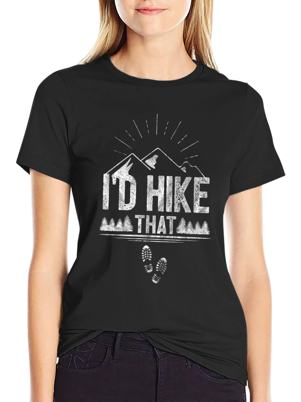 Id Hike That Graphic Tee - Adventure Ready