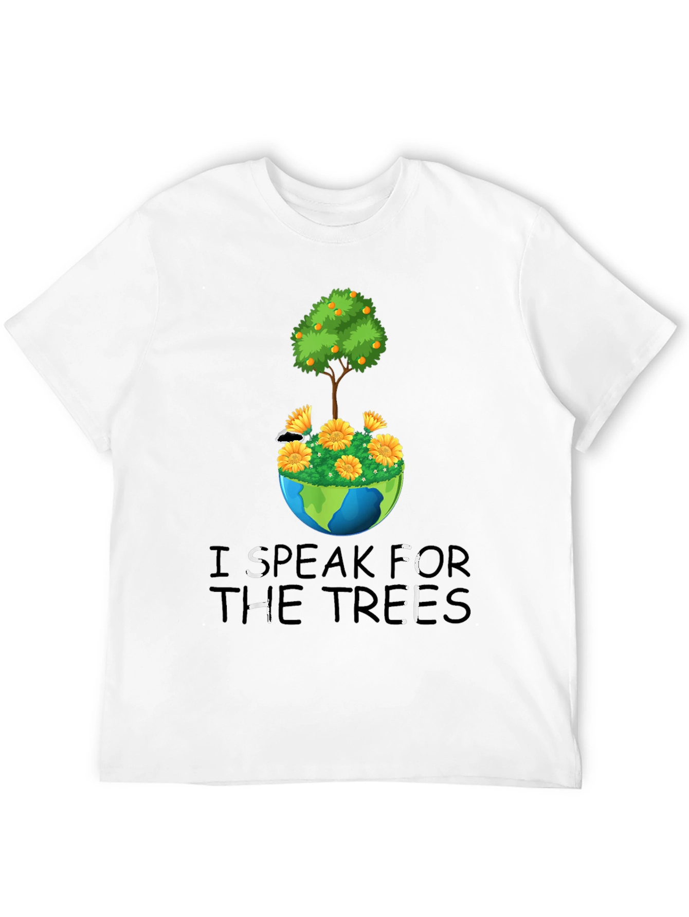 Eco-Friendly Speak For The Trees Graphic Tee
