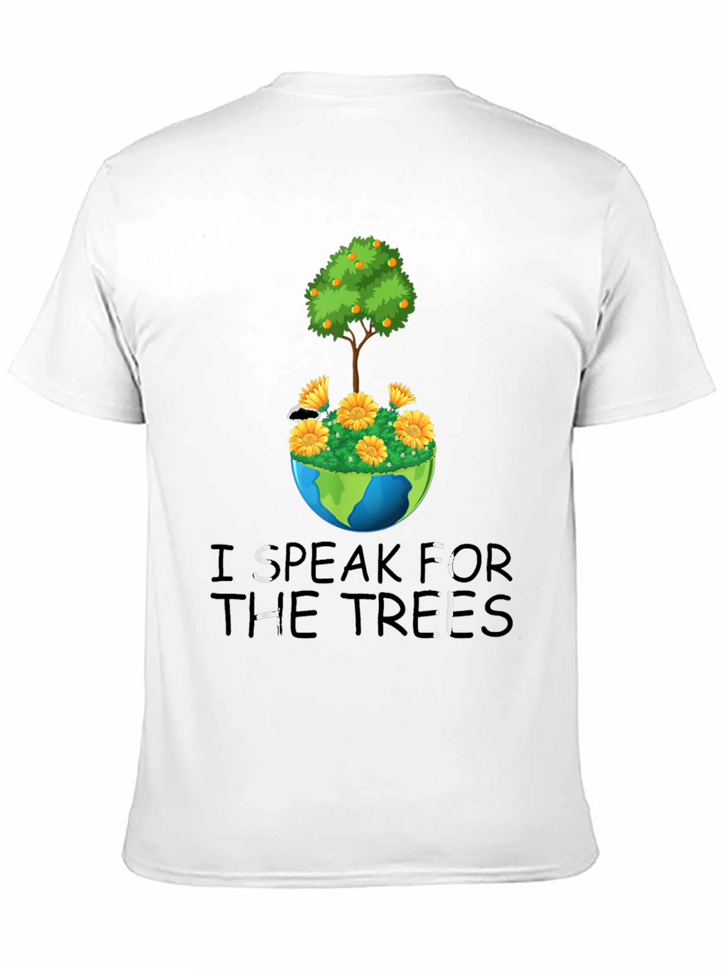 Eco-Friendly Speak For The Trees Graphic Tee