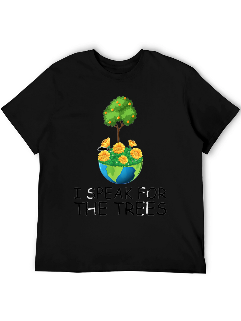 Eco-Friendly Speak For The Trees Graphic Tee