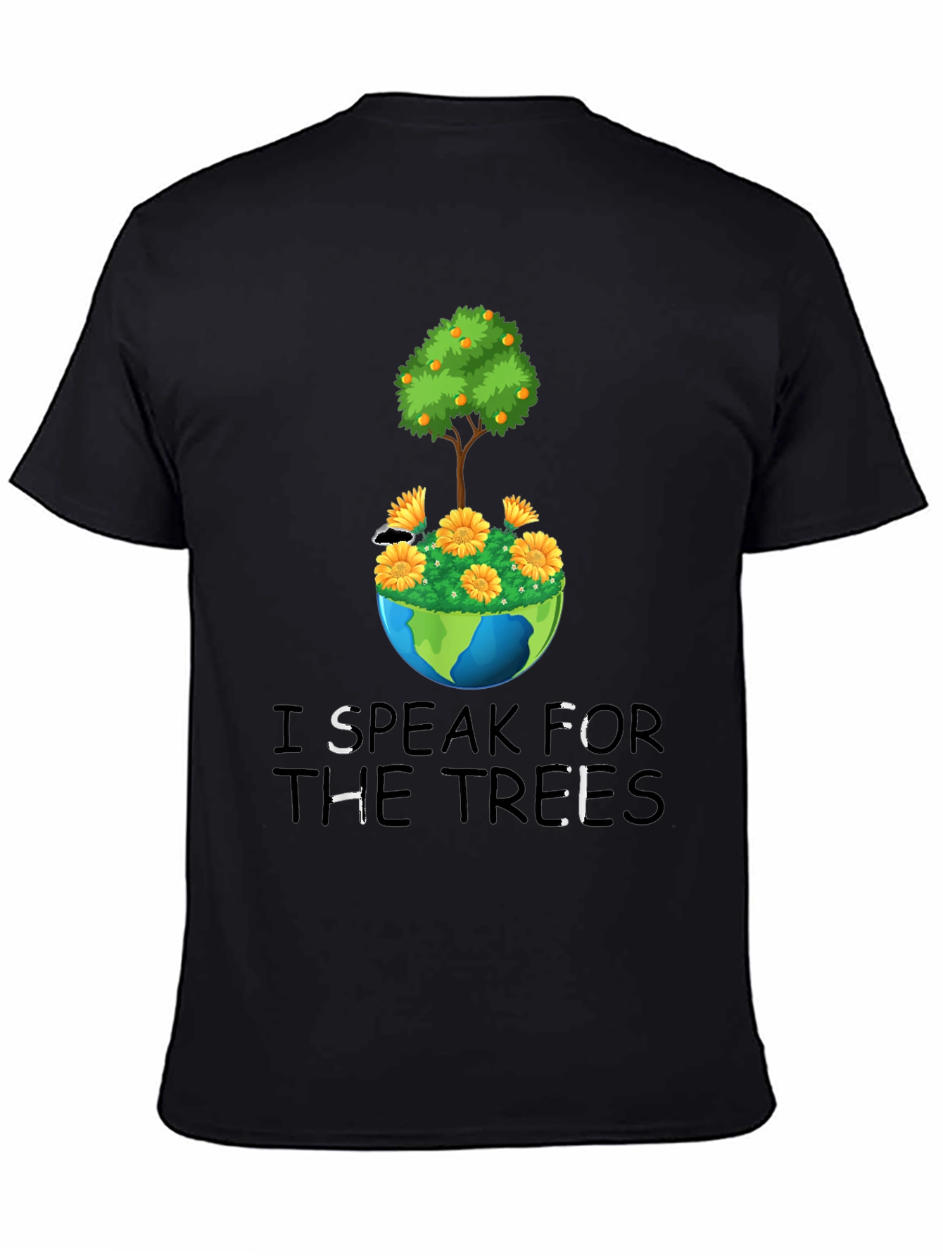 Eco-Friendly Speak For The Trees Graphic Tee