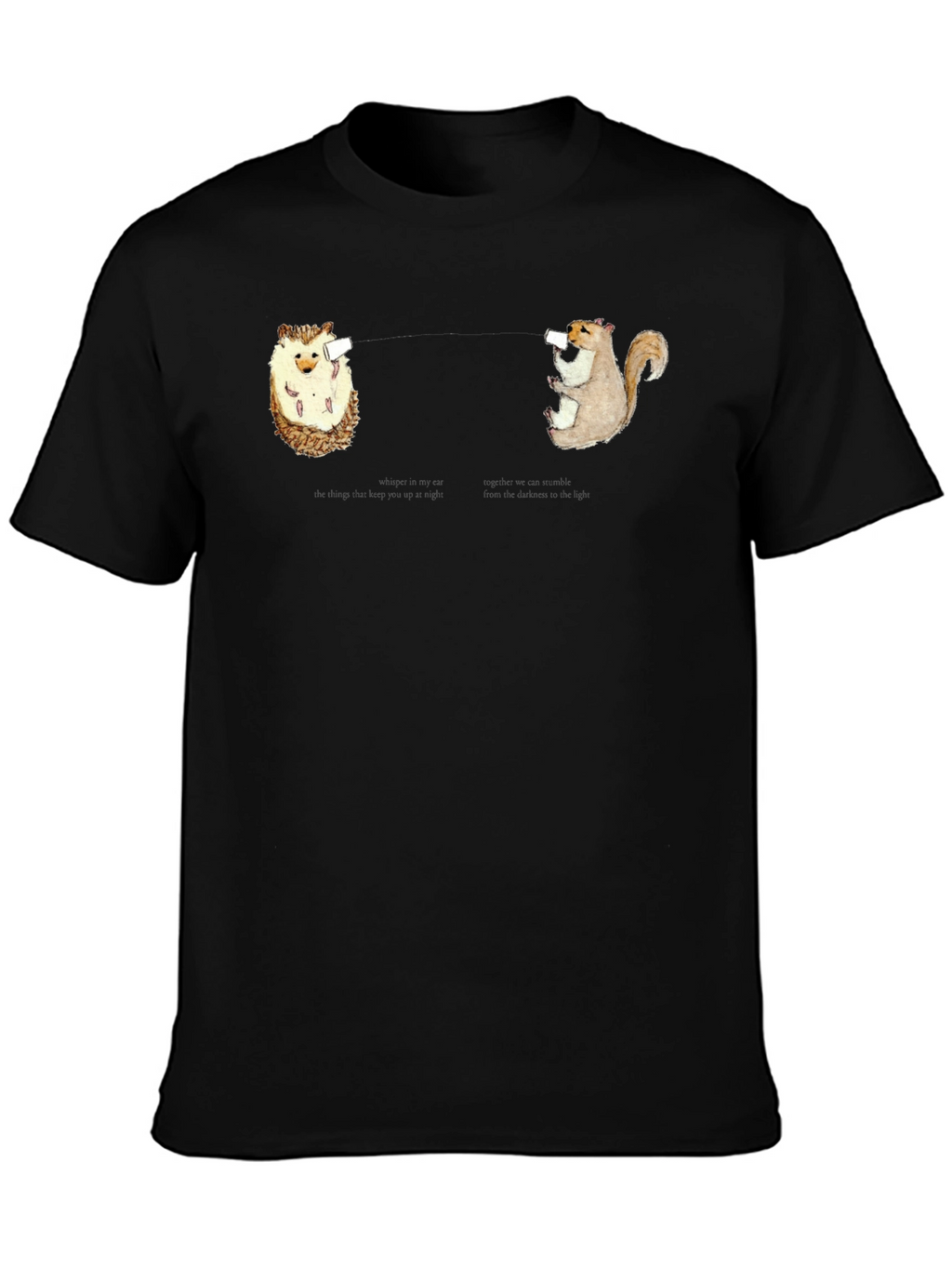 Drinking Animals Graphic T-Shirt