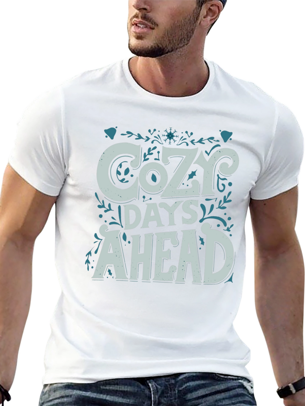 Cozy Days Ahead Graphic Tee - Stylish Winter Shirt