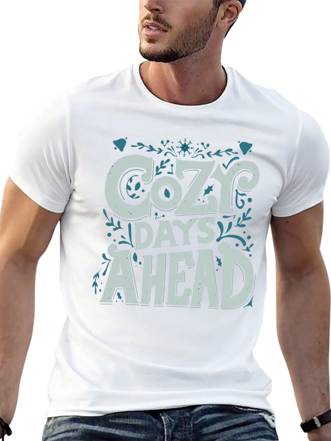 Cozy Days Ahead Graphic Tee - Stylish Winter Shirt