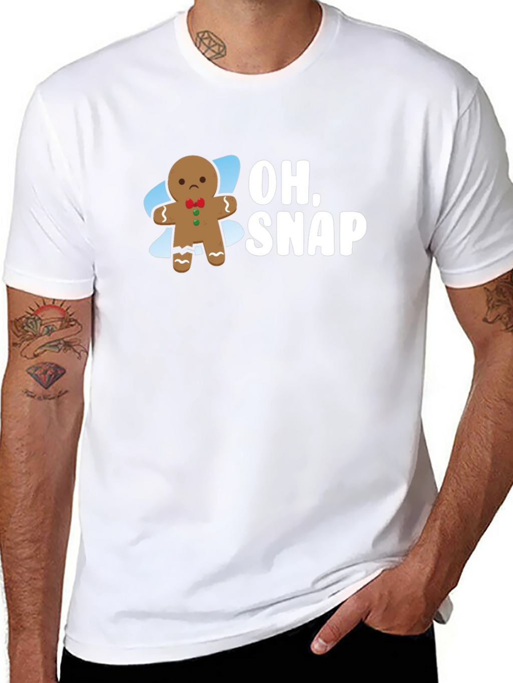 Oh Snap! Gingerbread Funny T-Shirt