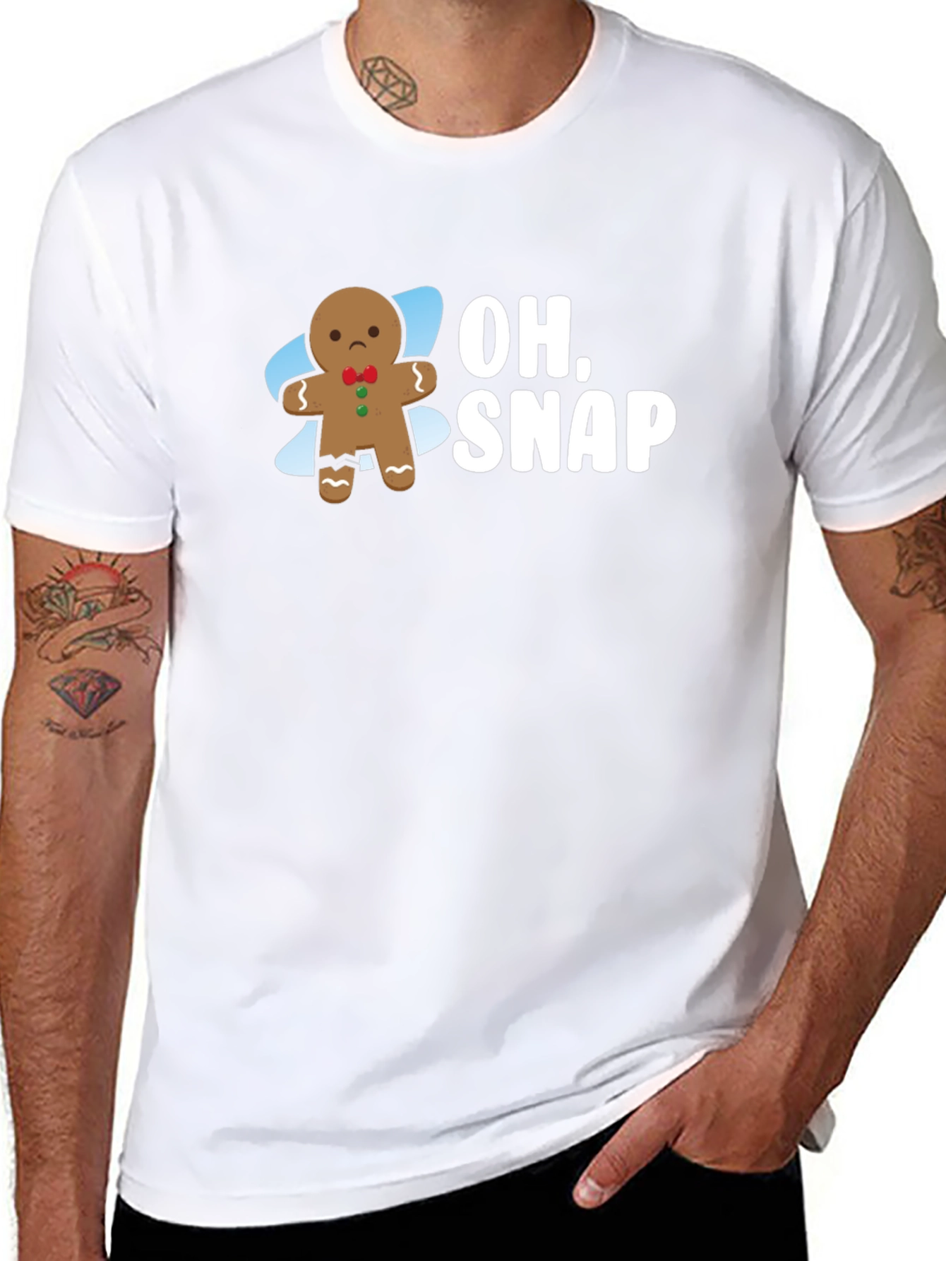 Oh Snap! Gingerbread Funny T-Shirt