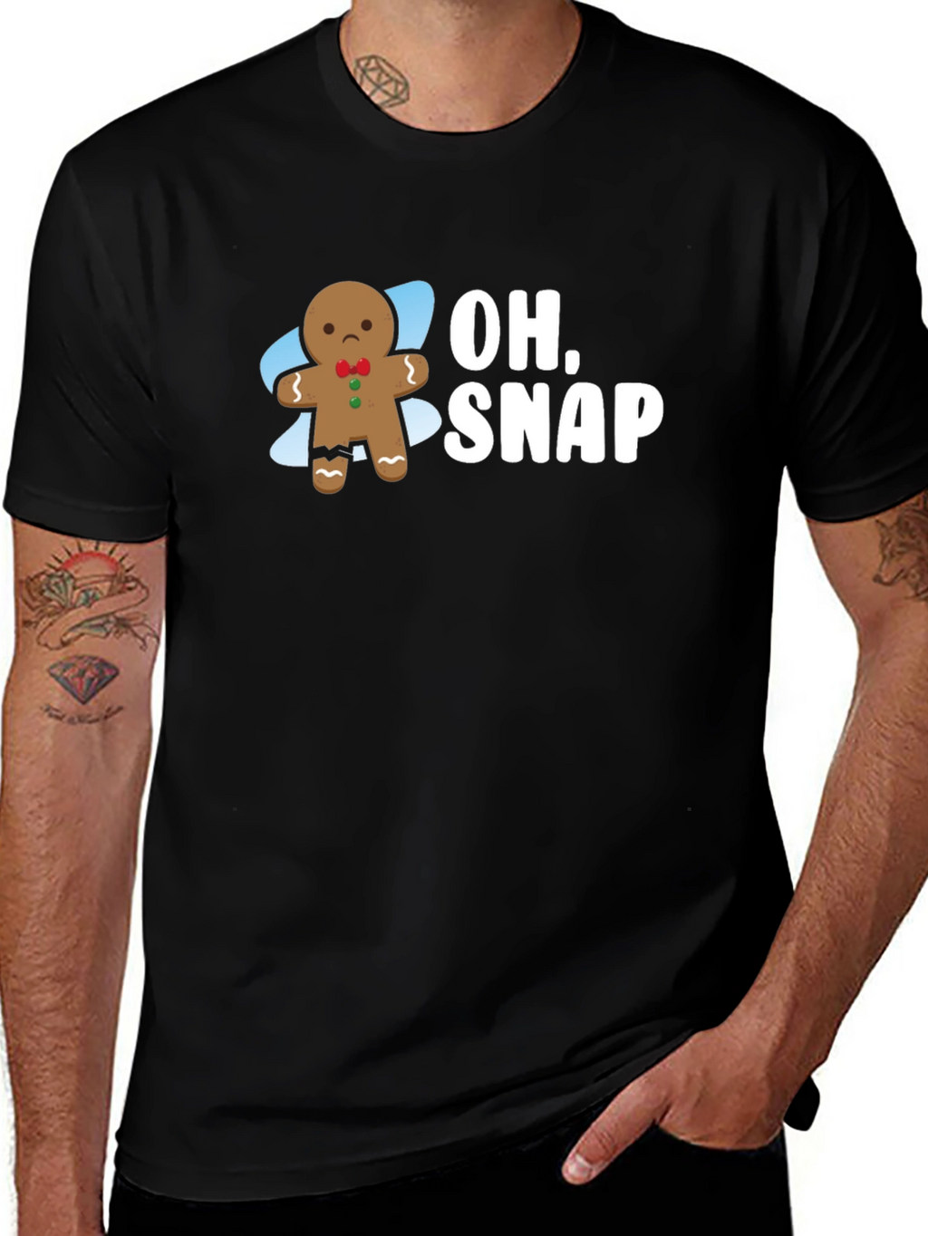 Oh Snap! Gingerbread Funny T-Shirt