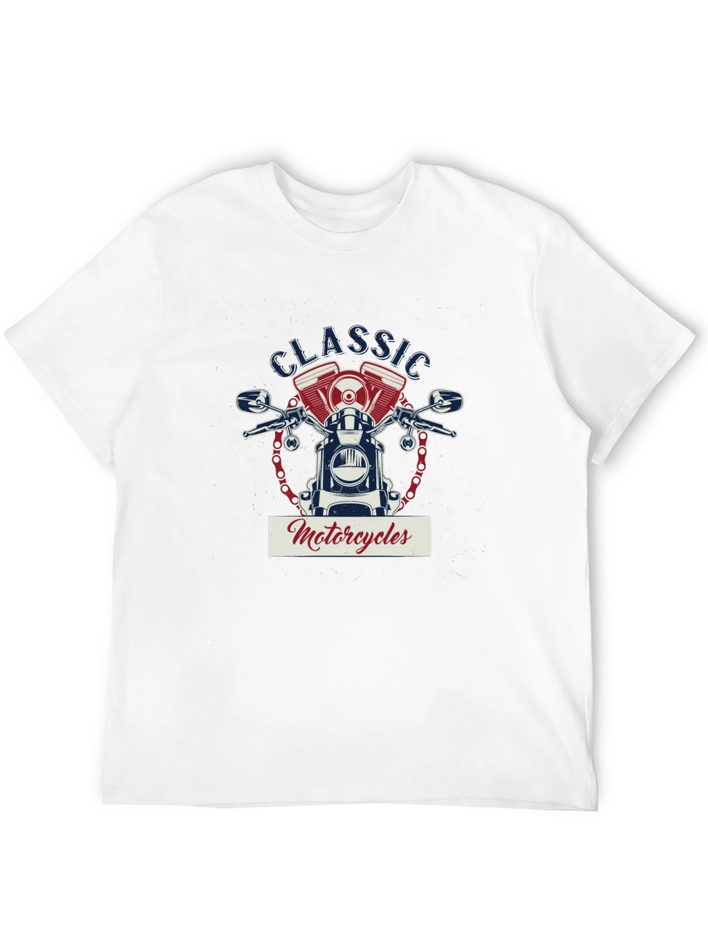 Classic Motorcycles Graphic T-Shirt - Black Cotton Tee