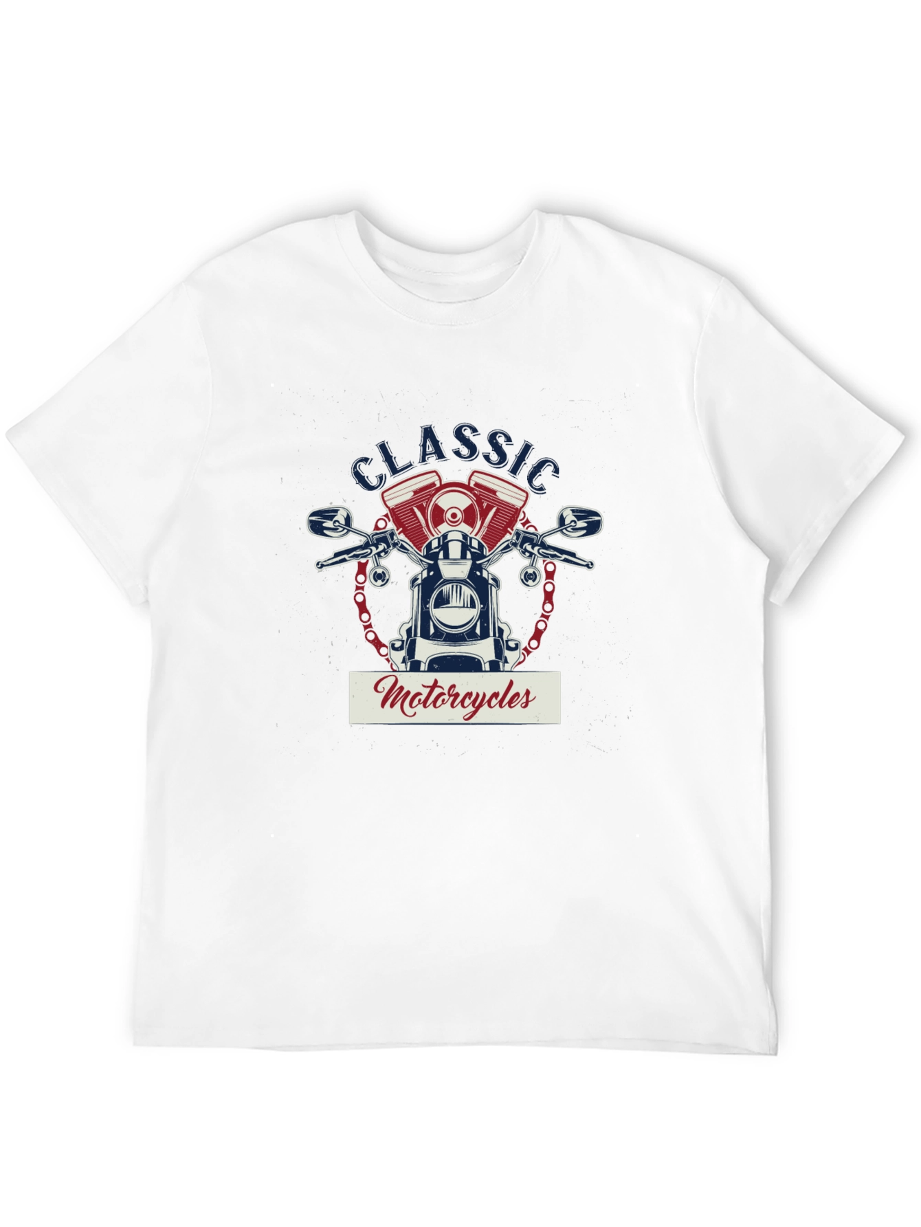 Classic Motorcycles Graphic T-Shirt - Black Cotton Tee