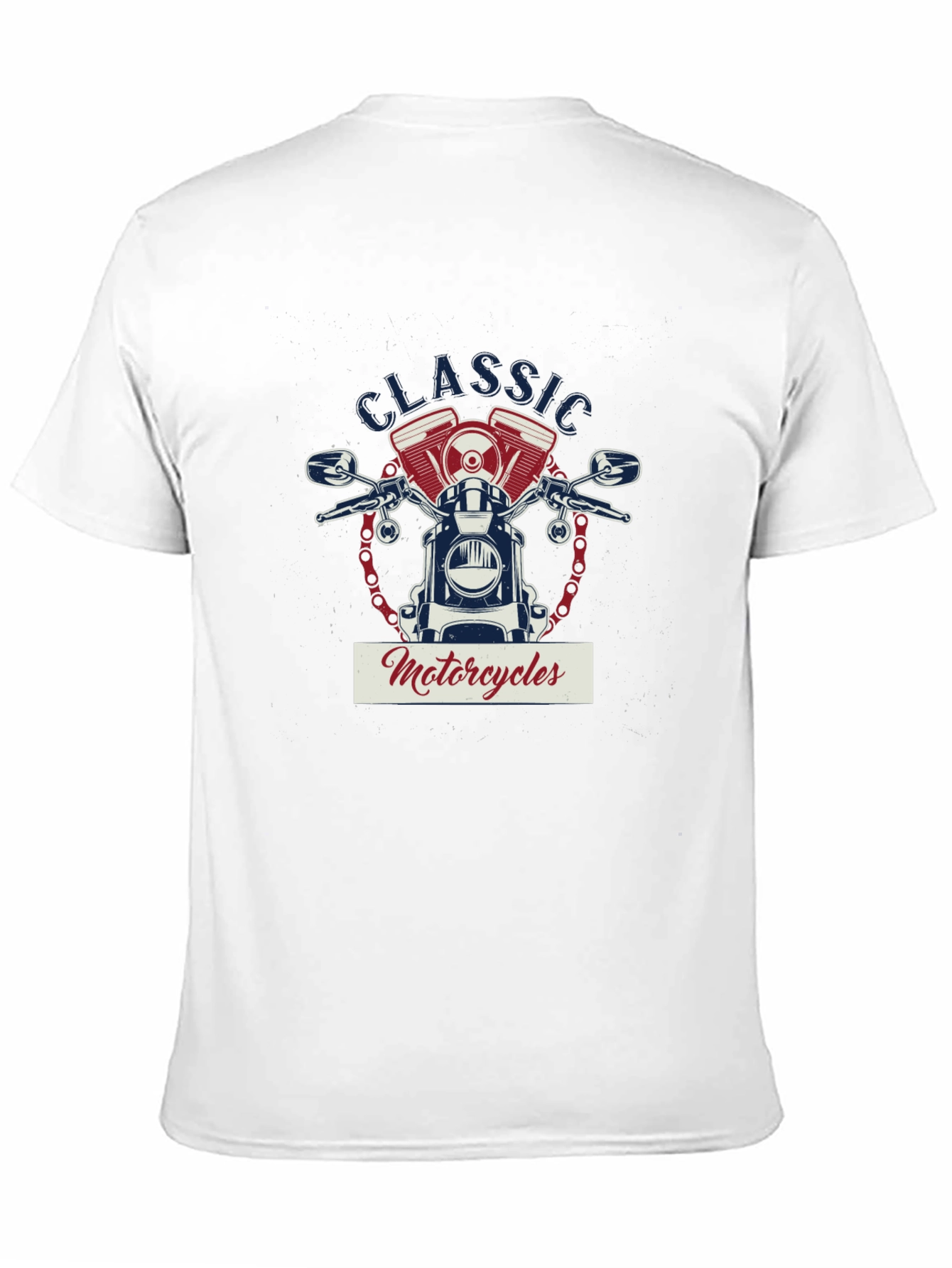 Classic Motorcycles Graphic T-Shirt - Black Cotton Tee
