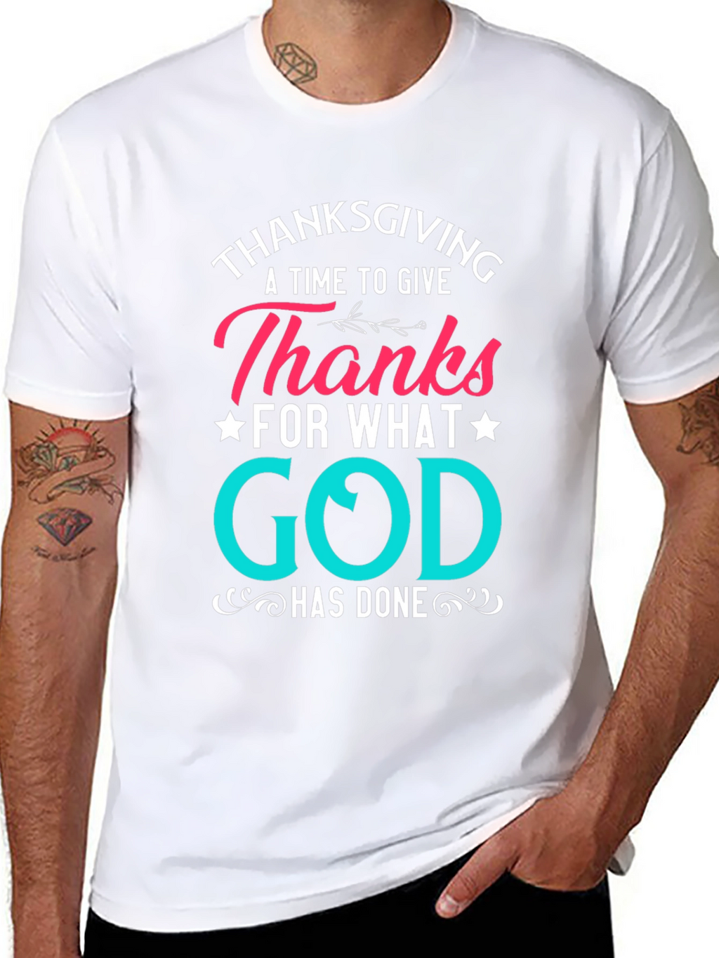 Thanksgiving God Has Done Tee - Black