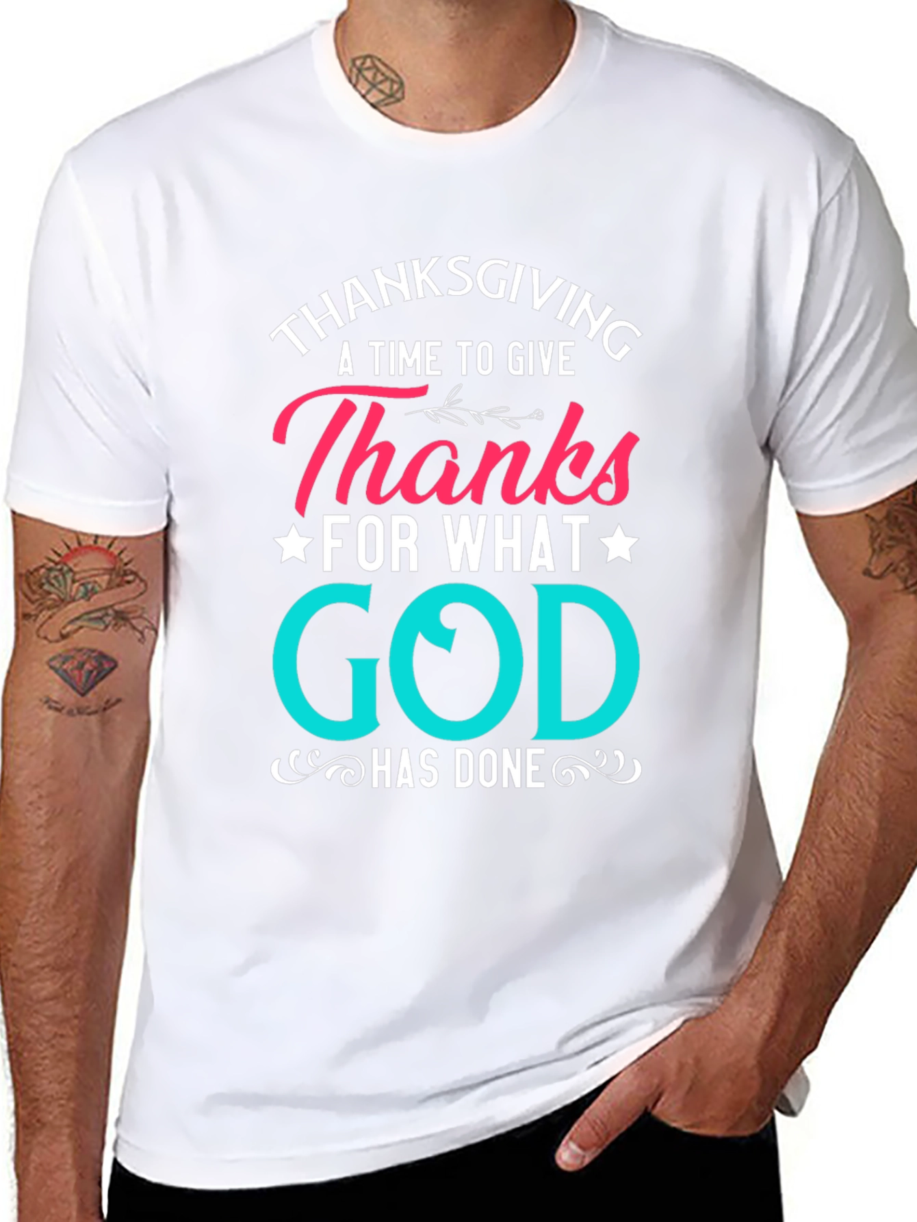 Thanksgiving God Has Done Tee - Black