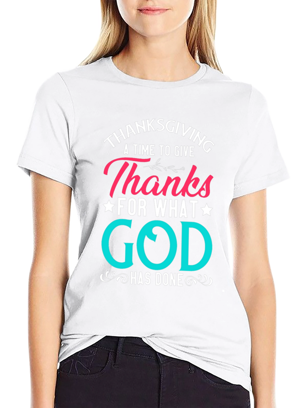 Thanksgiving God Has Done Tee - Black