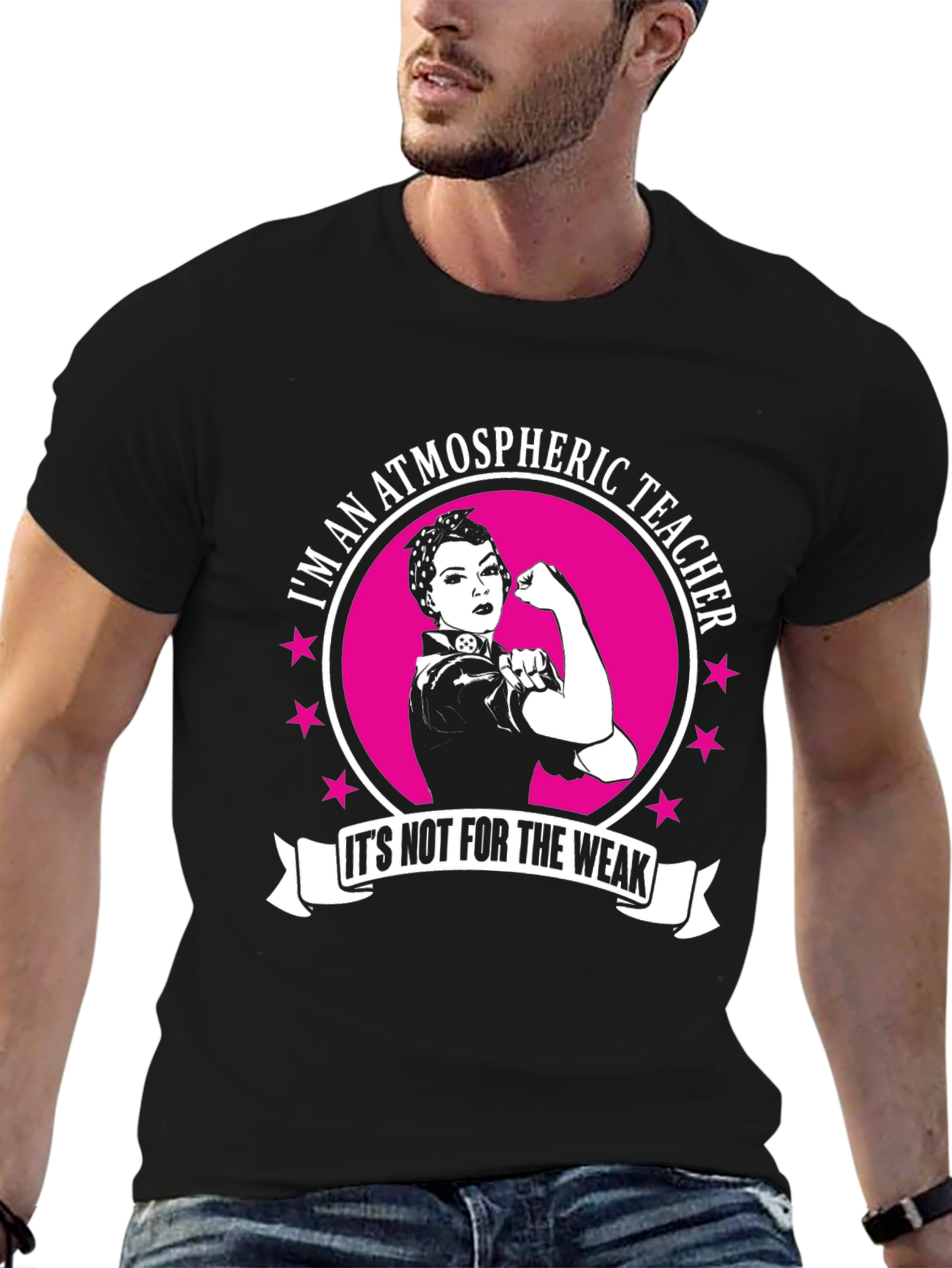 Atmospheric Teacher T-Shirt: Not For The Weak