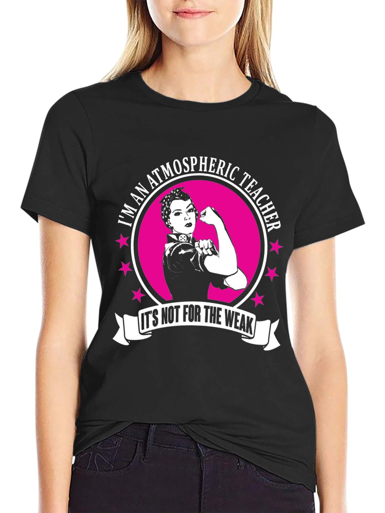 Atmospheric Teacher T-Shirt: Not For The Weak