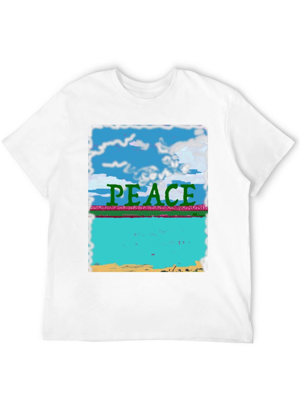 Peace Beach Graphic Tee