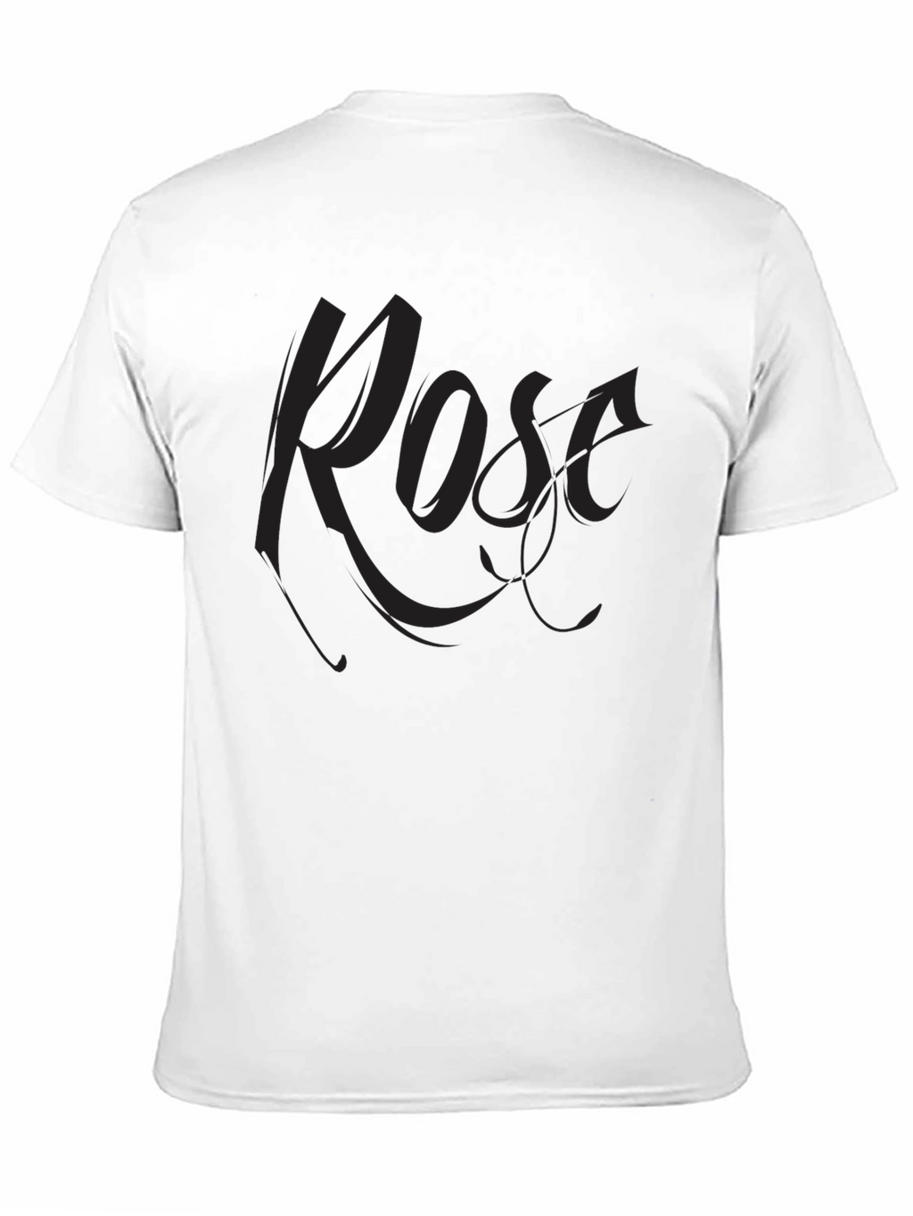 Rose Graphic Print T-Shirt
