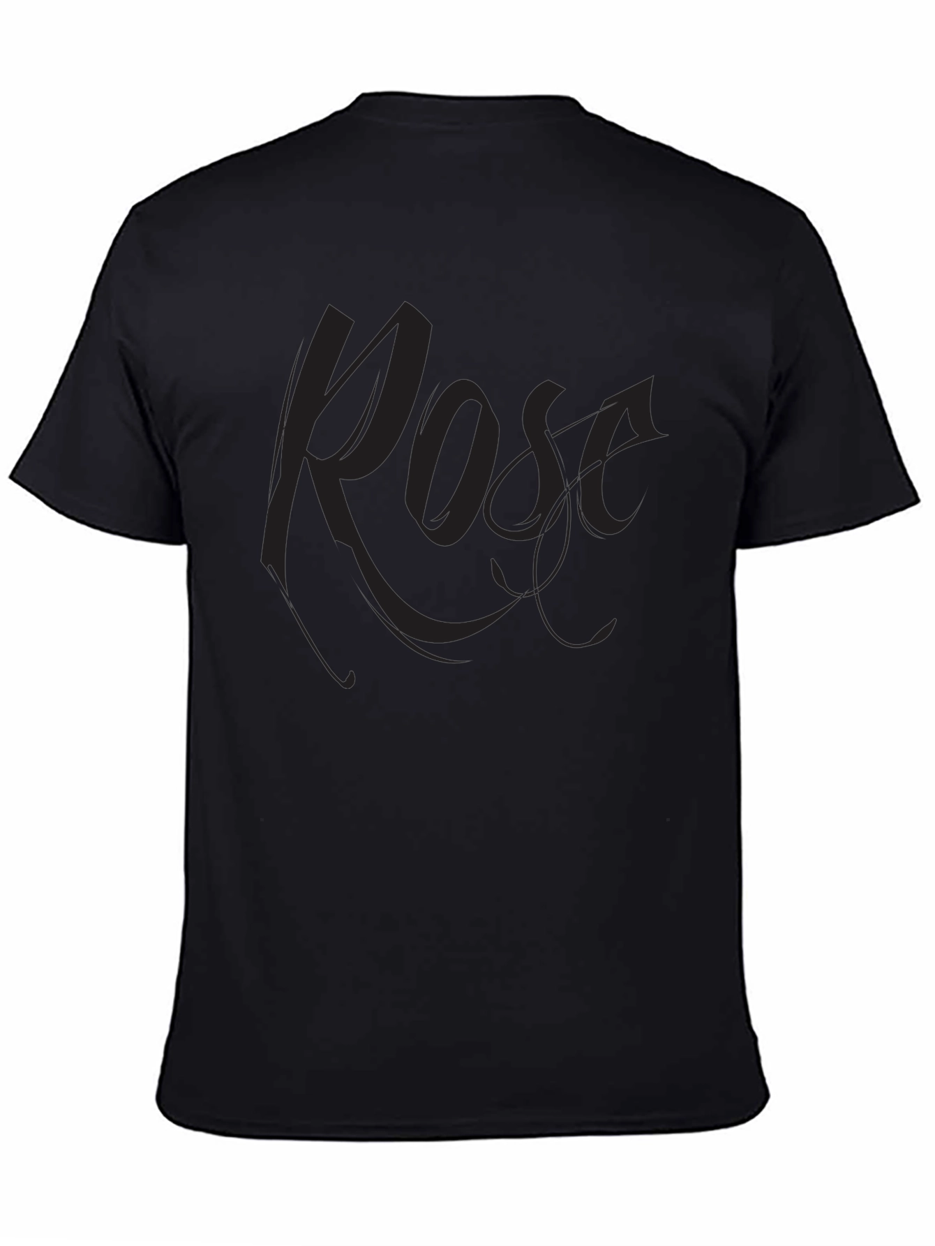 Rose Graphic Print T-Shirt