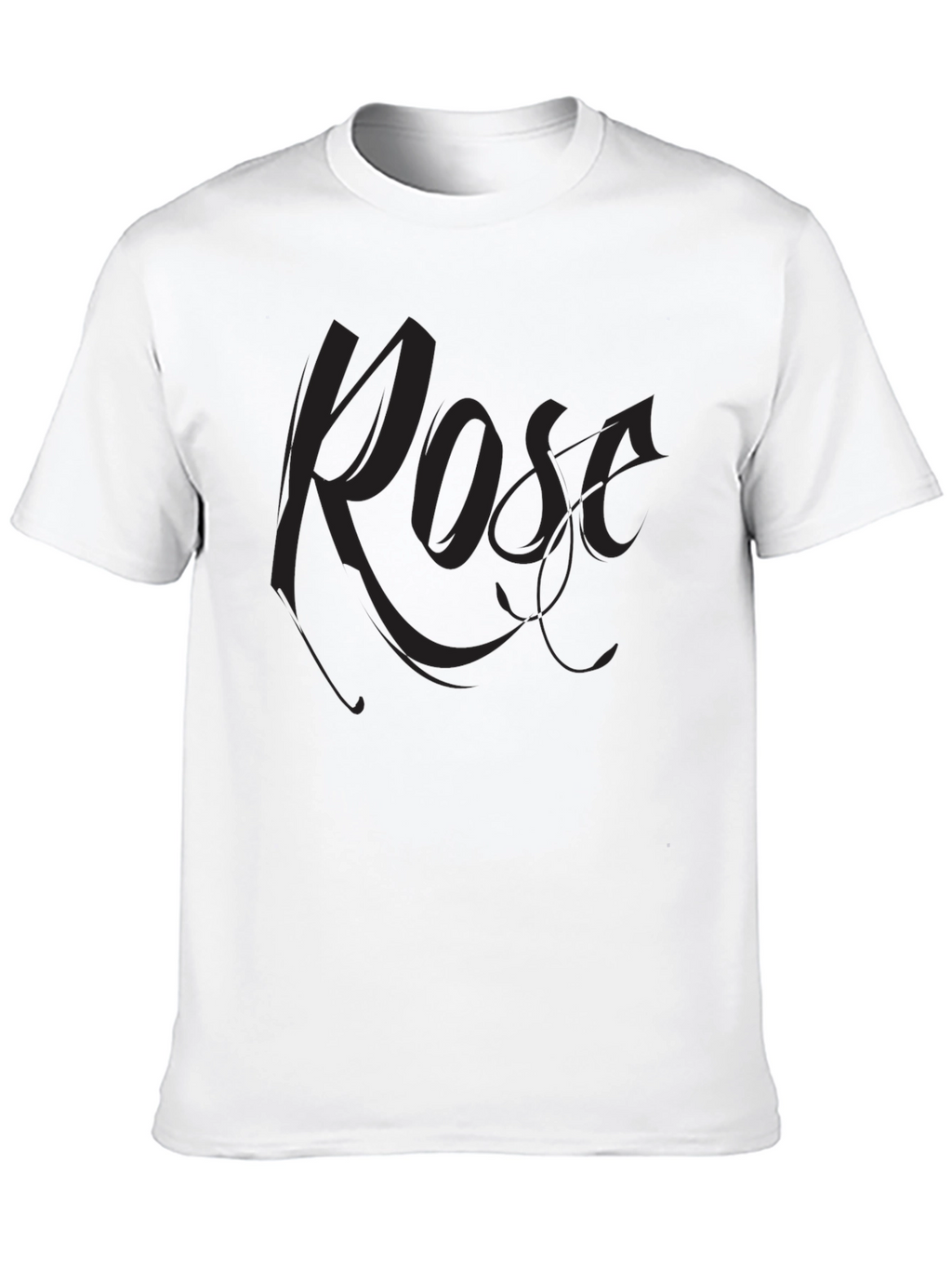 Rose Graphic Print T-Shirt
