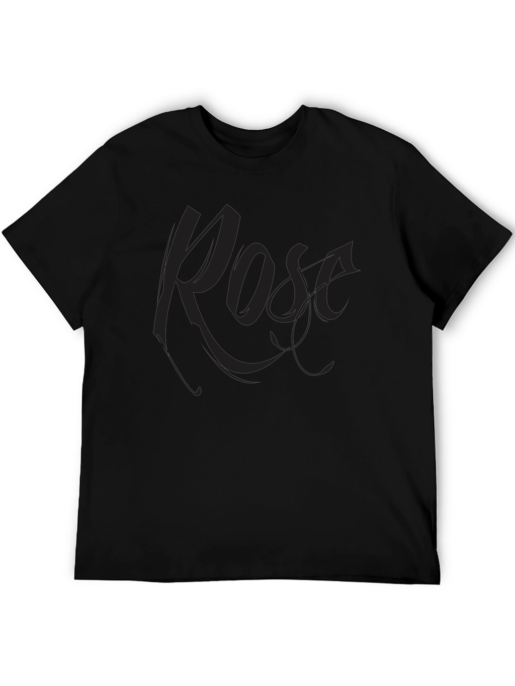 Rose Graphic Print T-Shirt