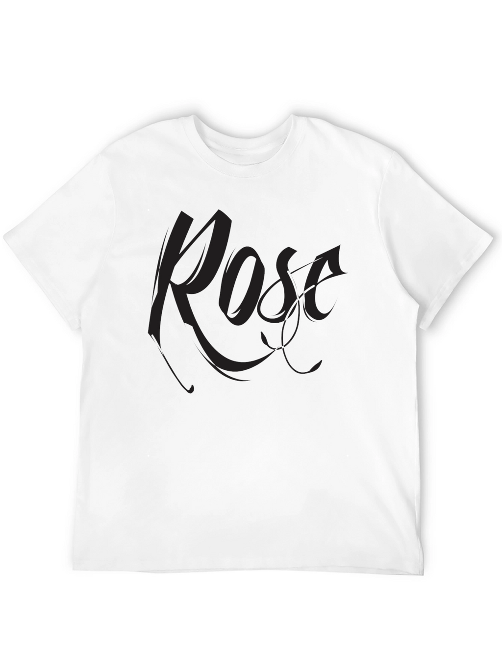 Rose Graphic Print T-Shirt