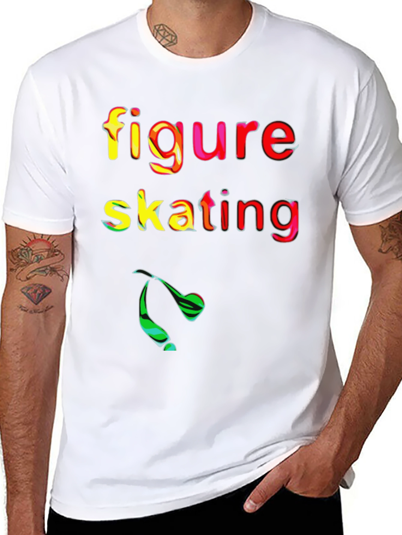 Figure Skating Graphic T-Shirt