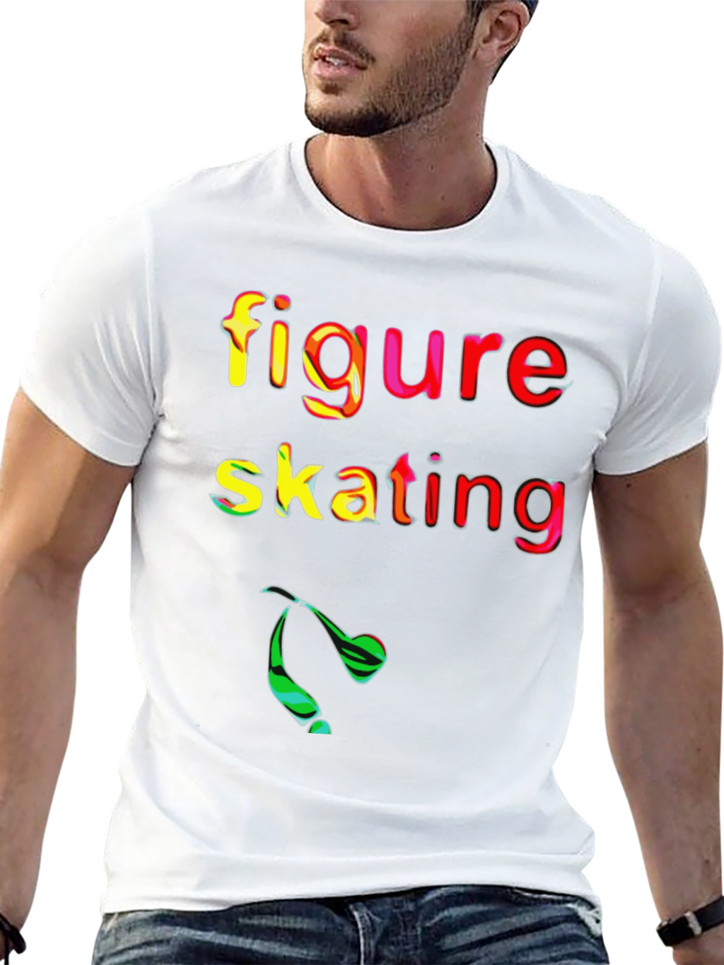 Figure Skating Graphic T-Shirt
