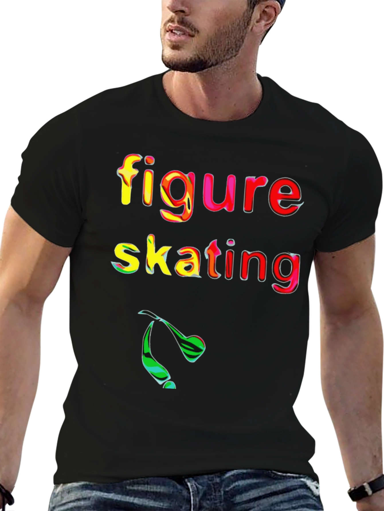 Figure Skating Graphic T-Shirt