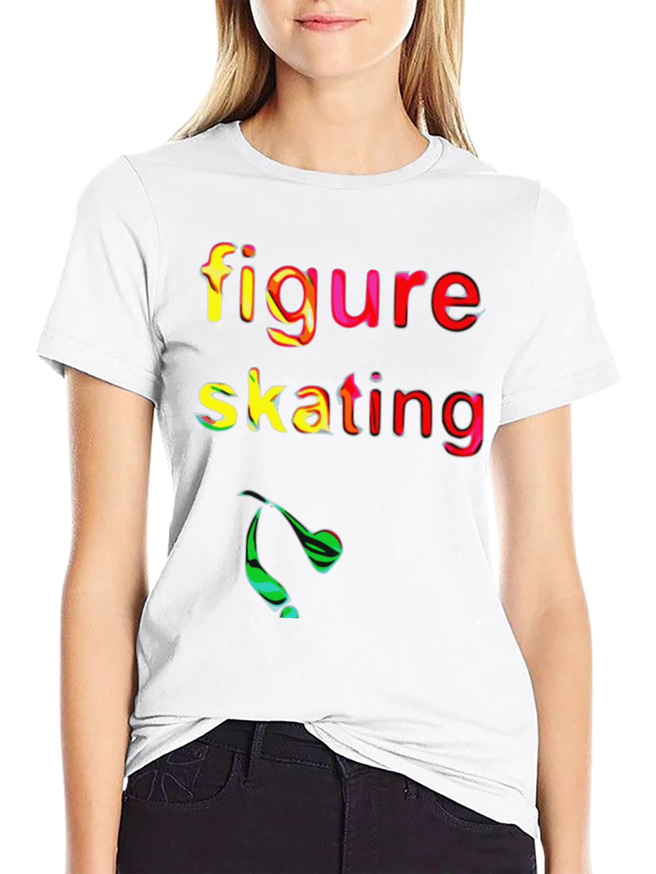 Figure Skating Graphic T-Shirt