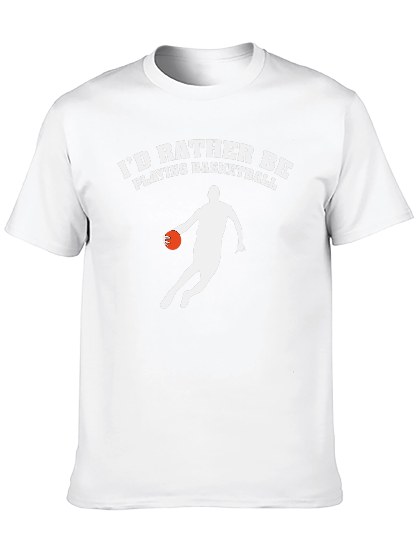 Basketball Lover T-Shirt: Id Rather Be Playing