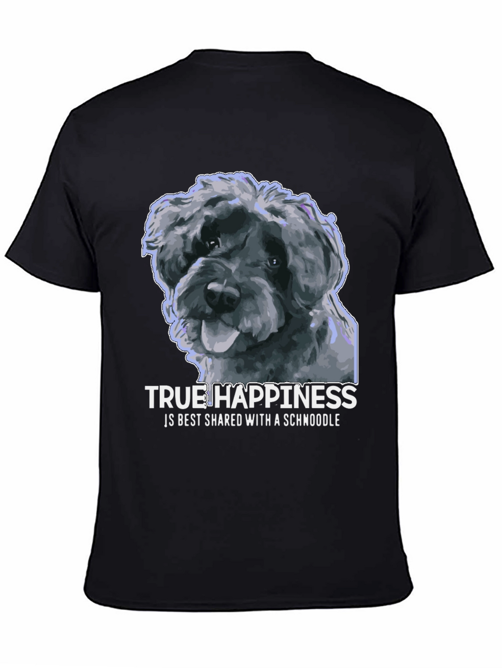 Schnoodle Happiness T-Shirt - Dog Lover Tee