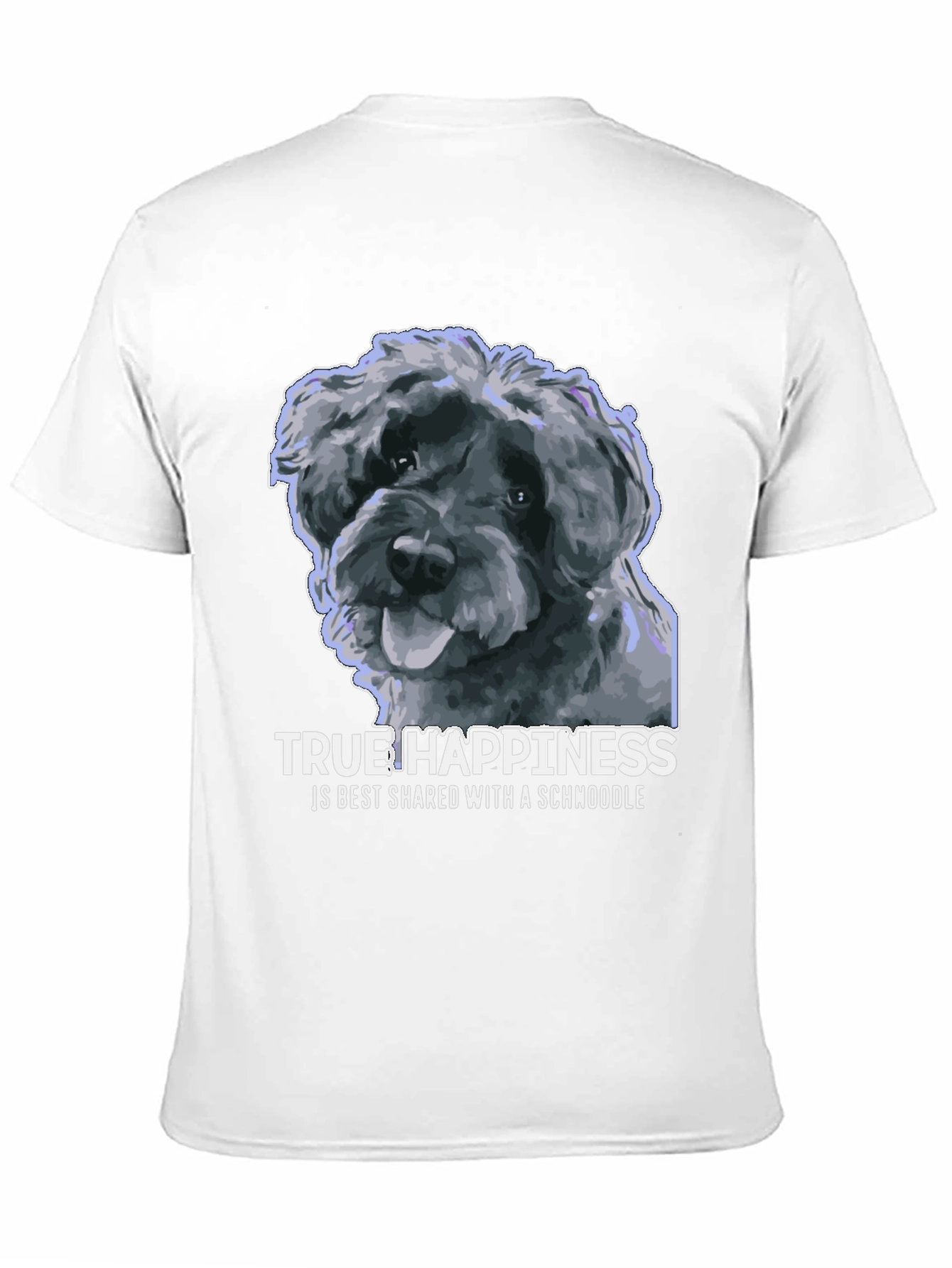 Schnoodle Happiness T-Shirt - Dog Lover Tee