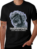 Schnoodle Happiness T-Shirt - Dog Lover Tee