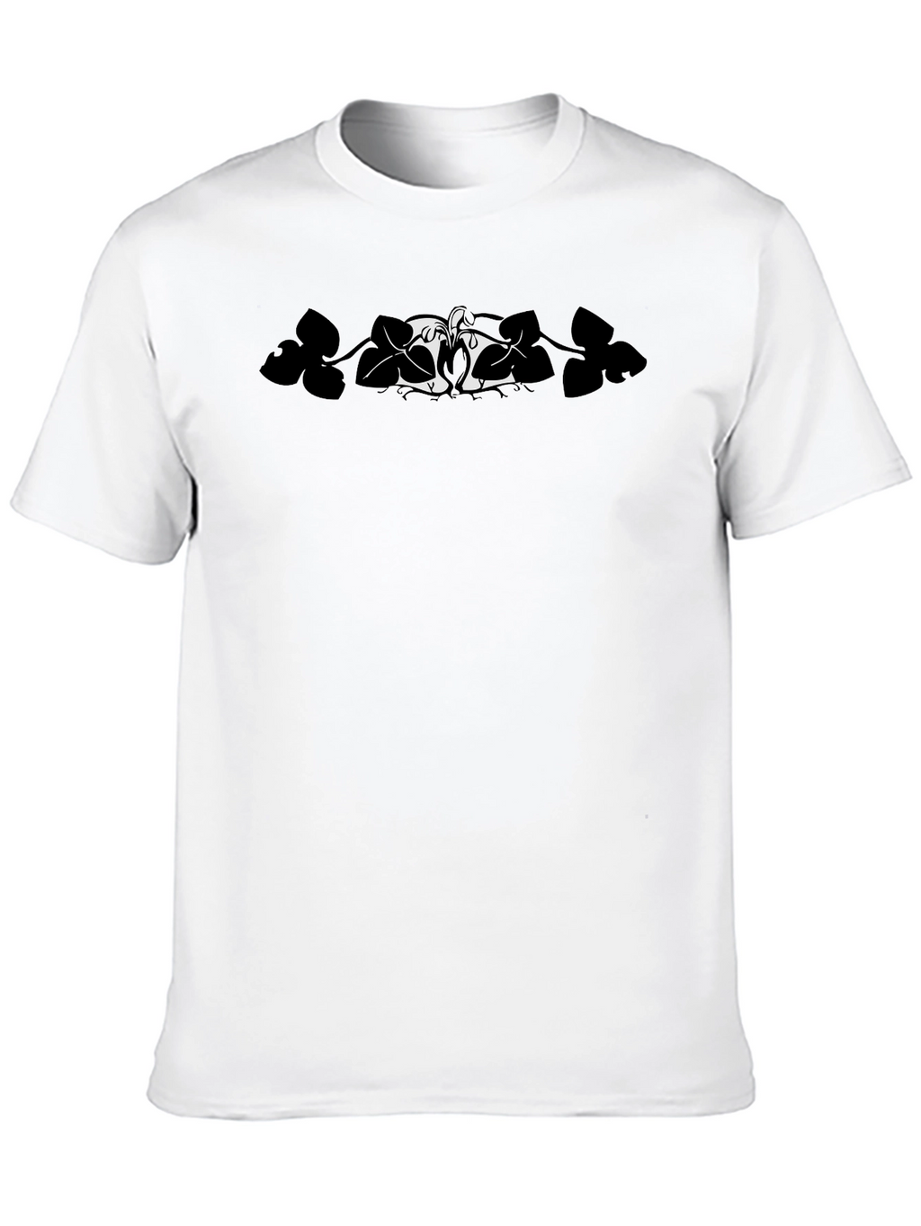 Black T-Shirt with Raccoon Design