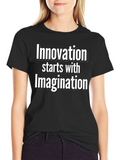 Innovation Imagination Graphic Tee