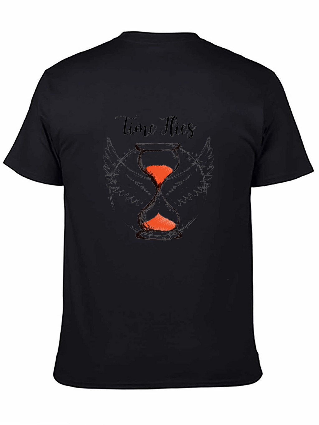 Time Flies Graphic Tee - Stylish Comfort